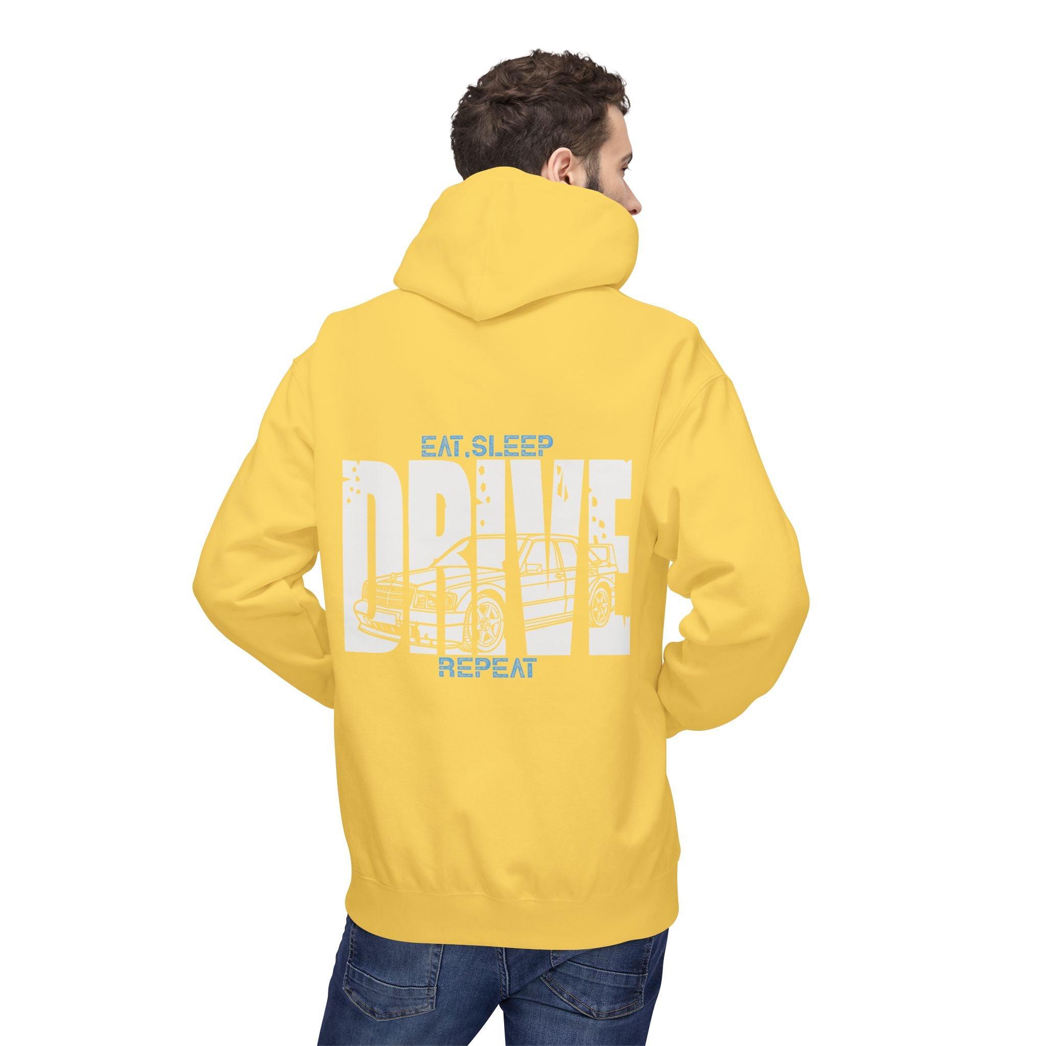 Porsche GT3RS DRIVE Luxury Fleece Hoodie for Car Enthusiasts