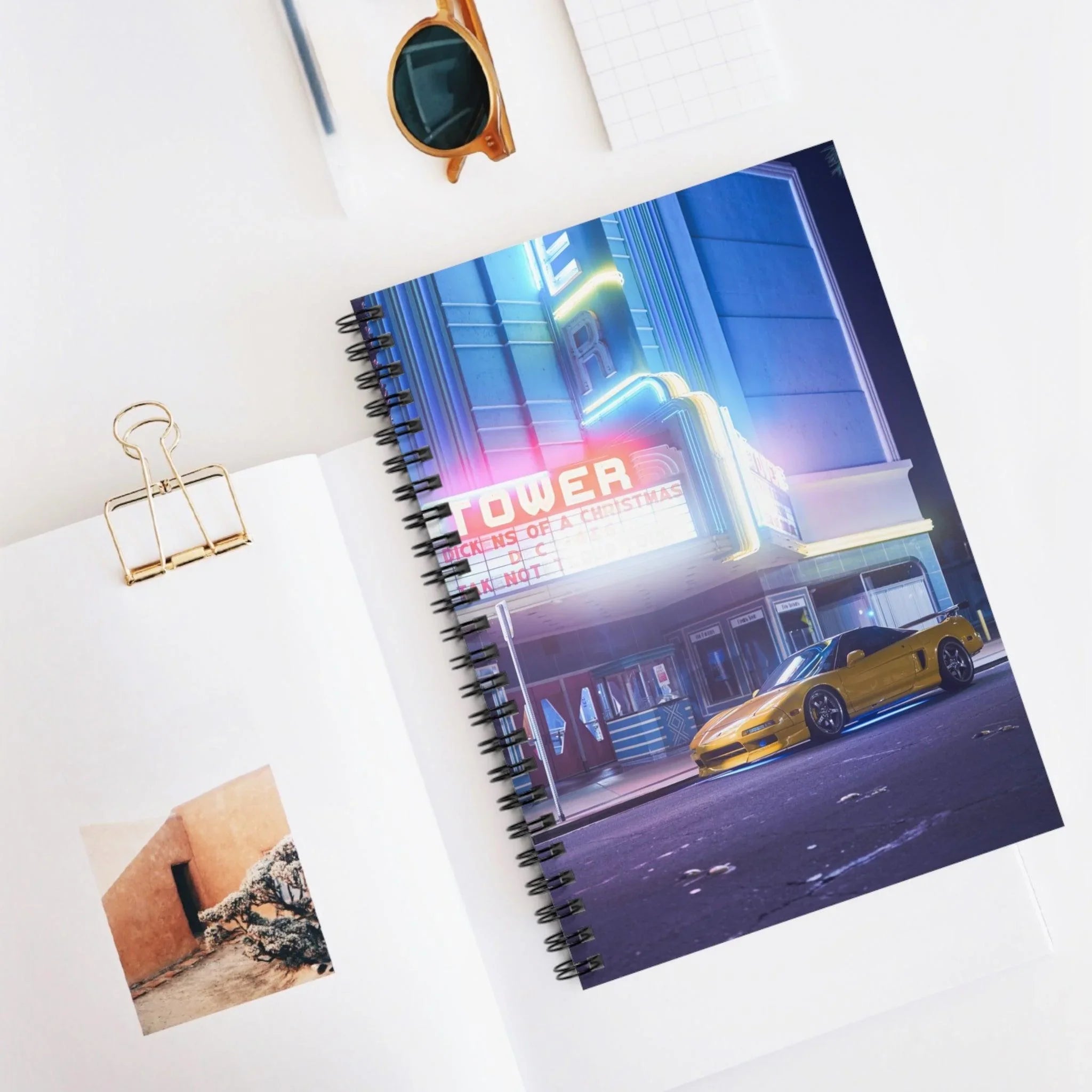 Acura NSX Automotive Spiral Notebook #005 - Throttle Designs