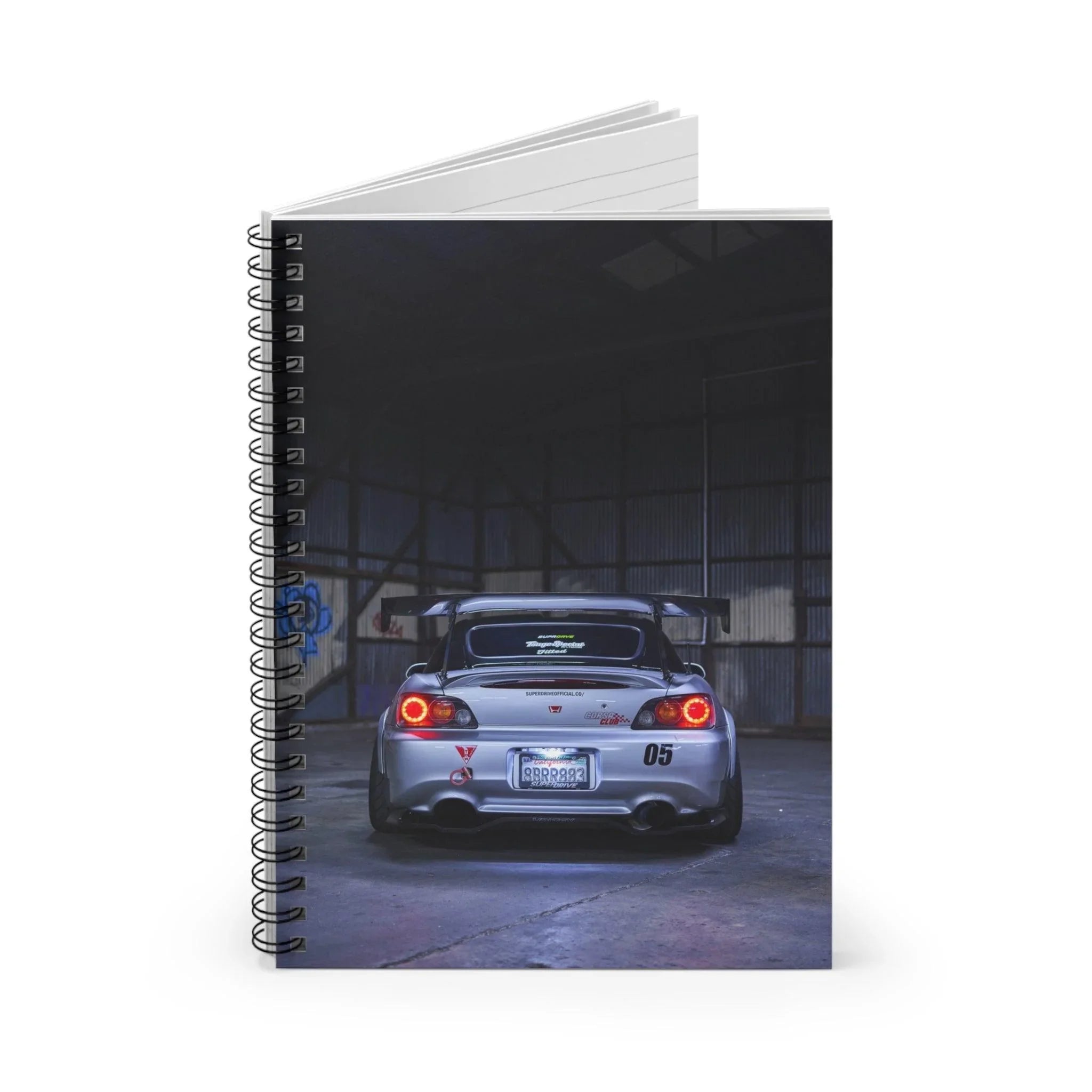 Honda S2000 Automotive Spiral Notebook #004 - Throttle Designs