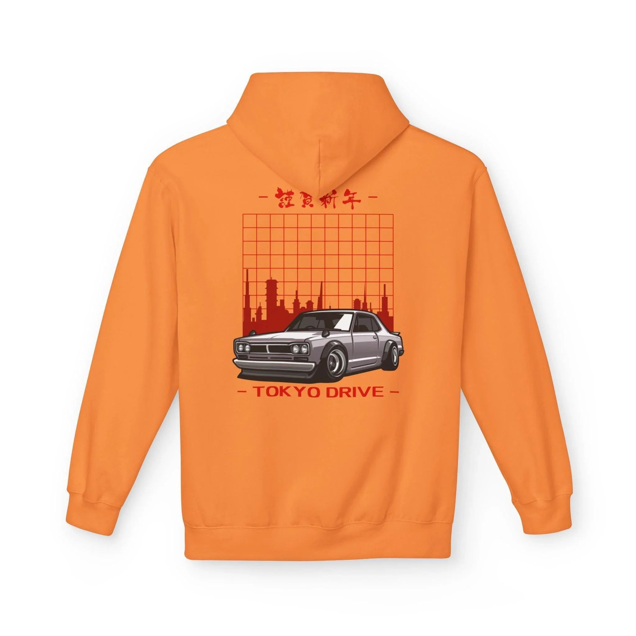 Tokyo Drive Luxe Fleece Hoodie for Ultimate Comfort and Style
