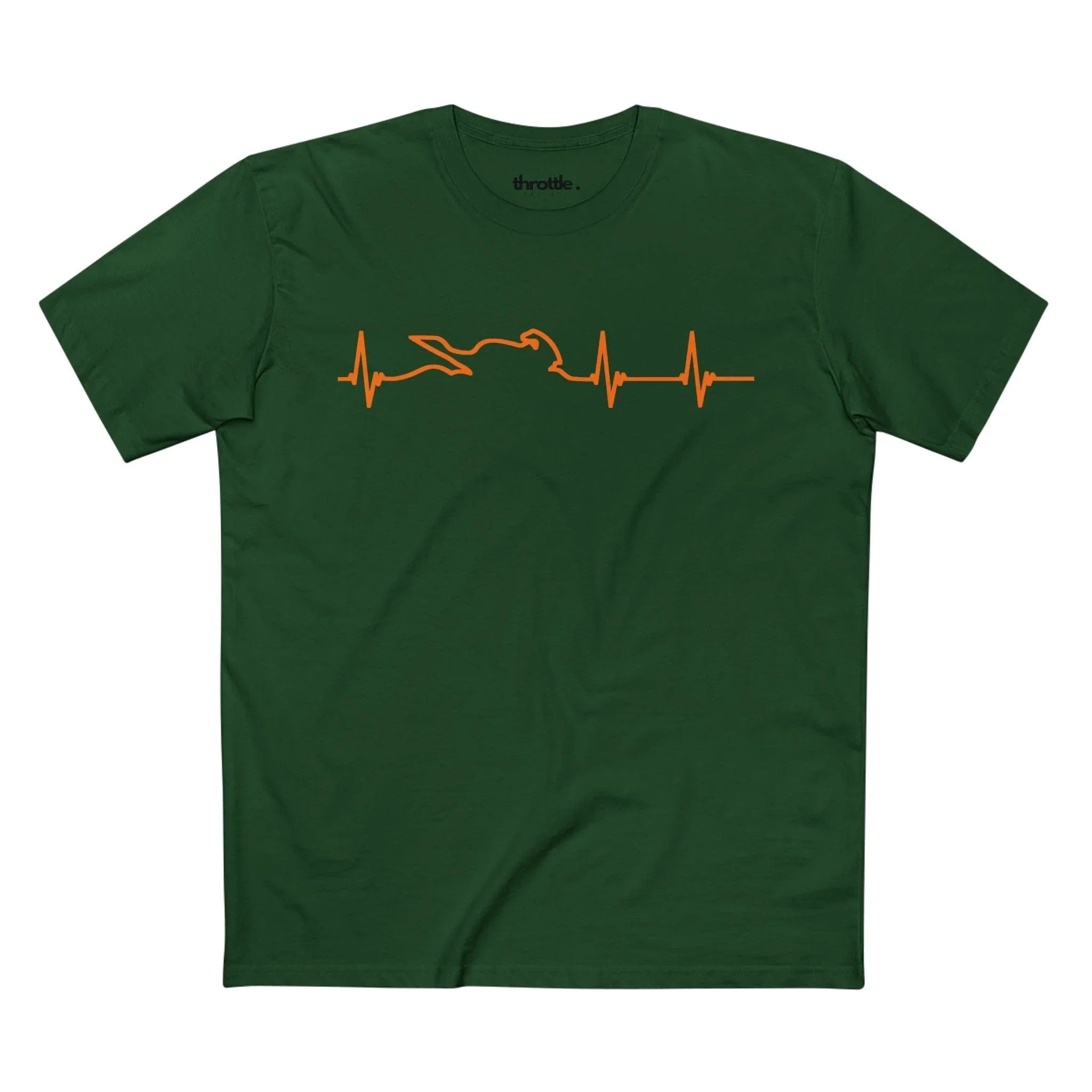 Premium Motorcycle Heartbeat T-Shirt