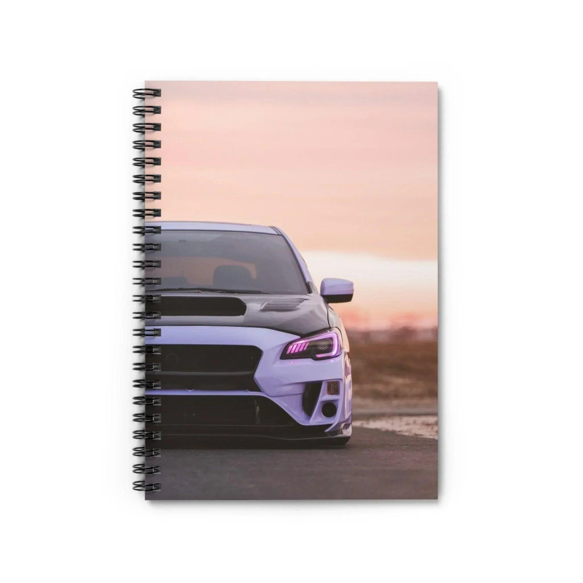 Subaru WRX Automotive Spiral Notebook #006 - Throttle Designs