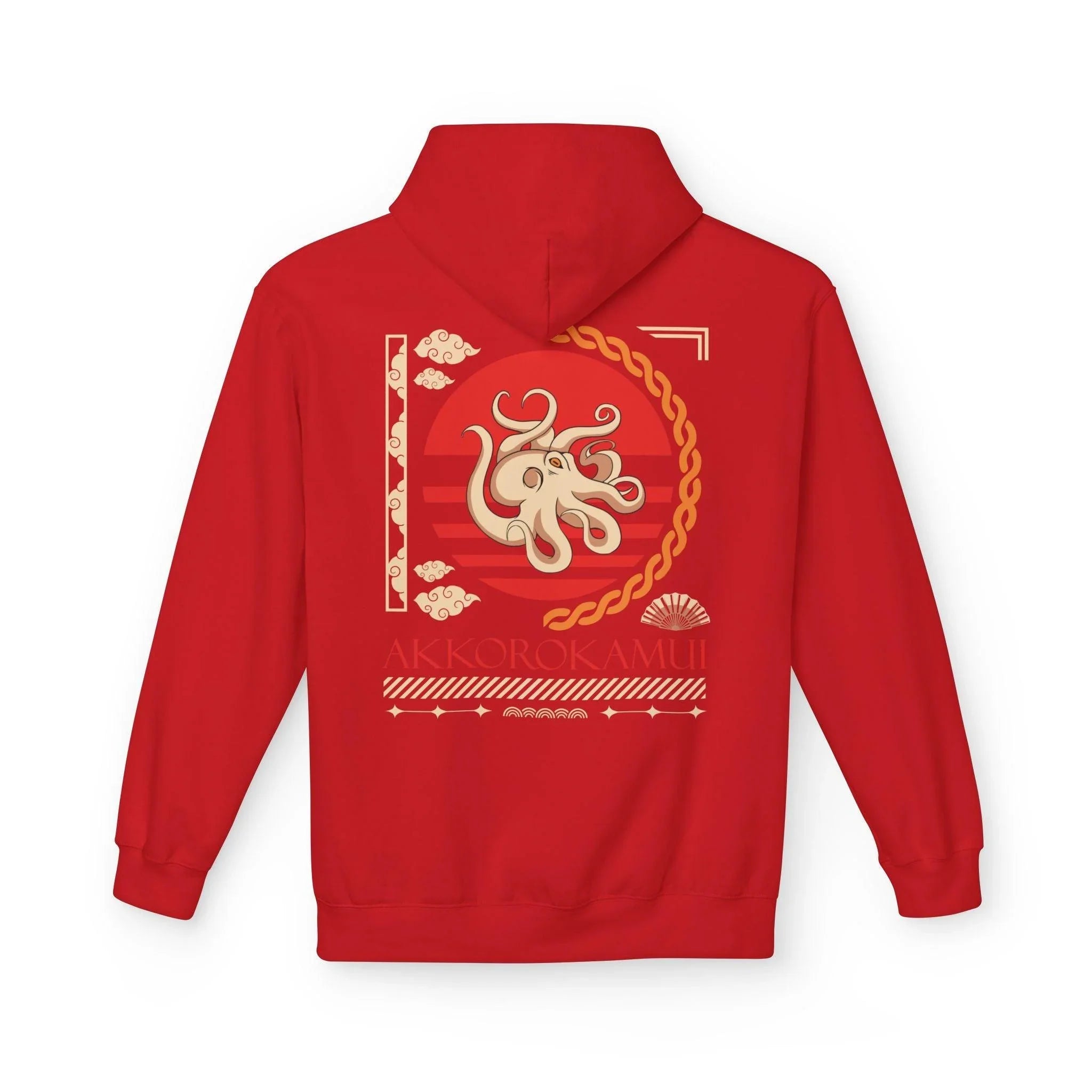 Ultimate Comfort Japanese Streetwear Fleece Hoodie – Akkorokamui Edition