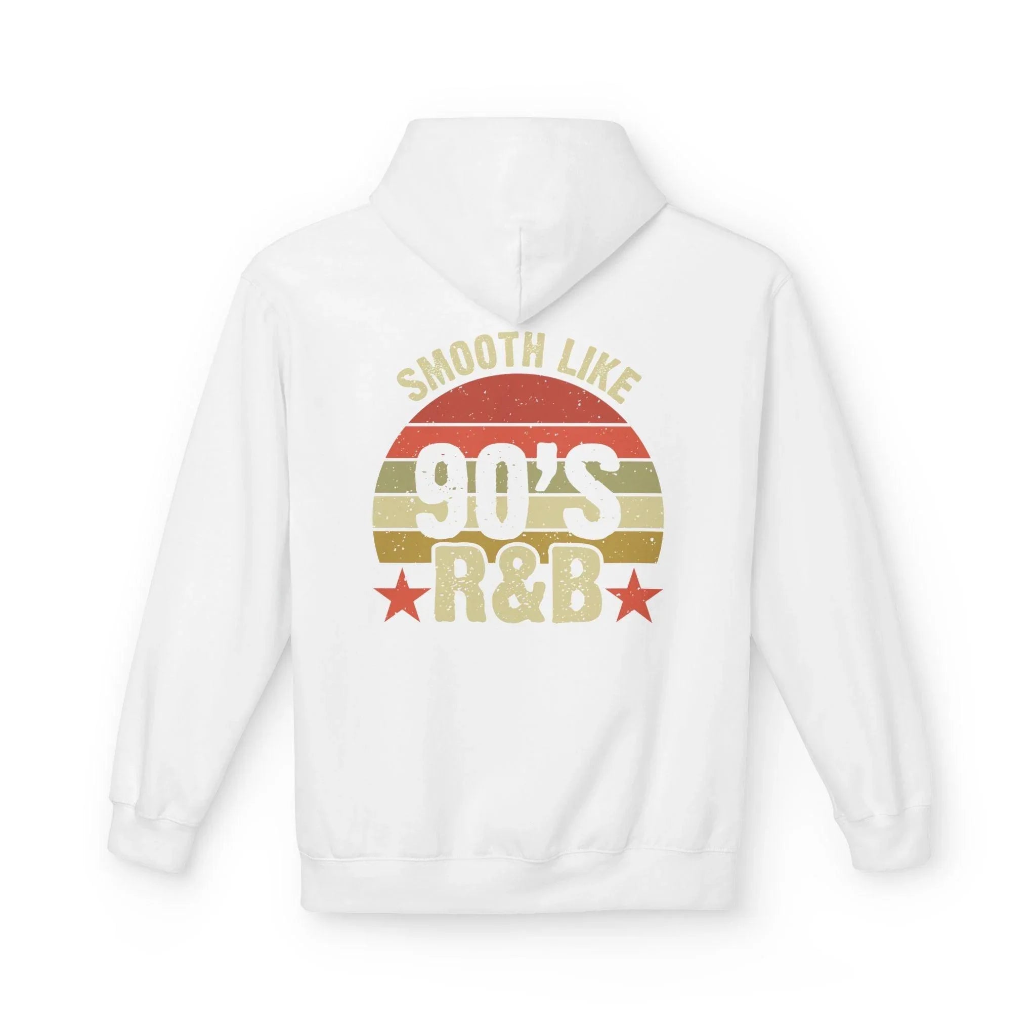 Retro Vibes Fleece Hoodie - Embrace the Comfort of 90's R&B Style