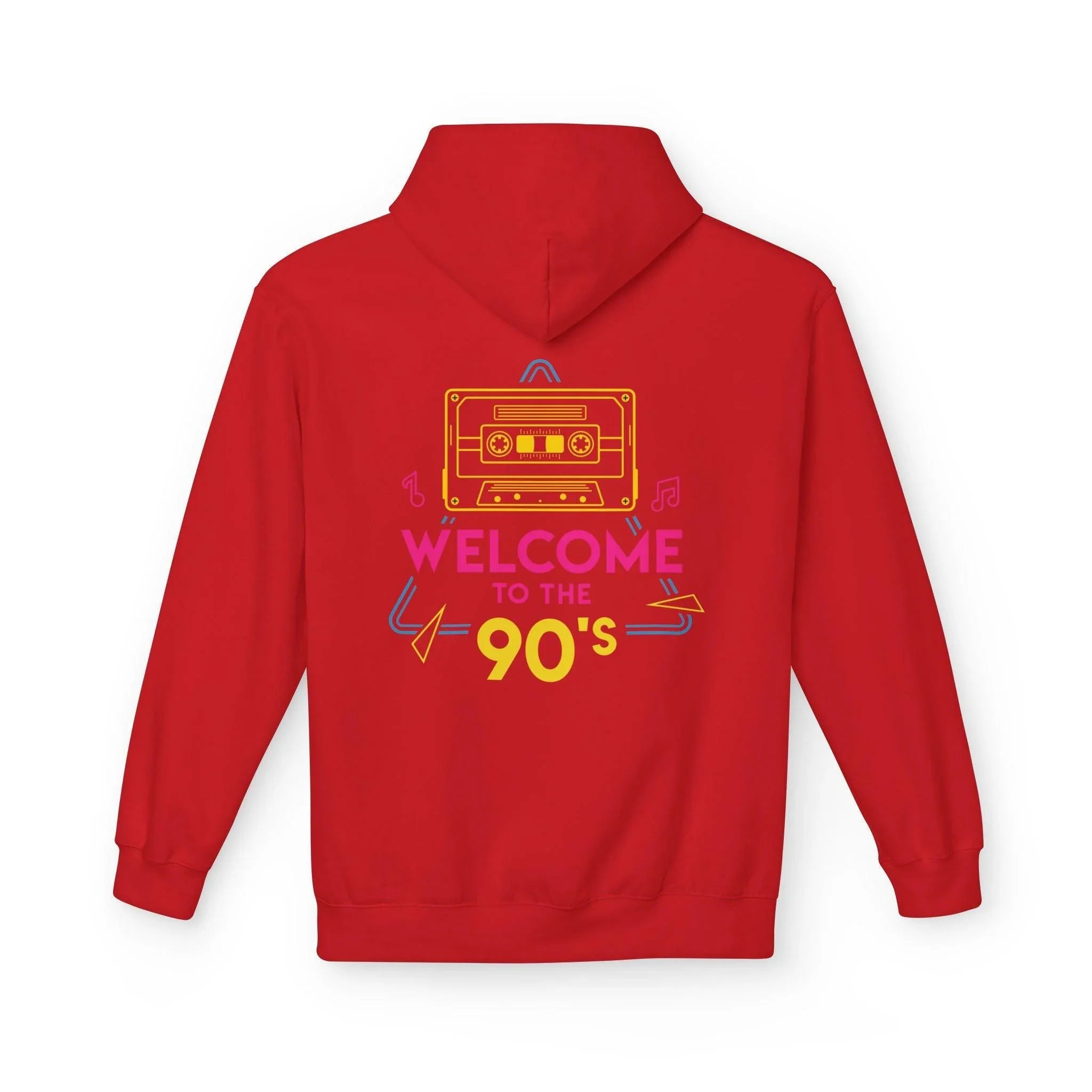 Nostalgic 90's Vibes Premium Fleece Hoodie for Ultimate Comfort