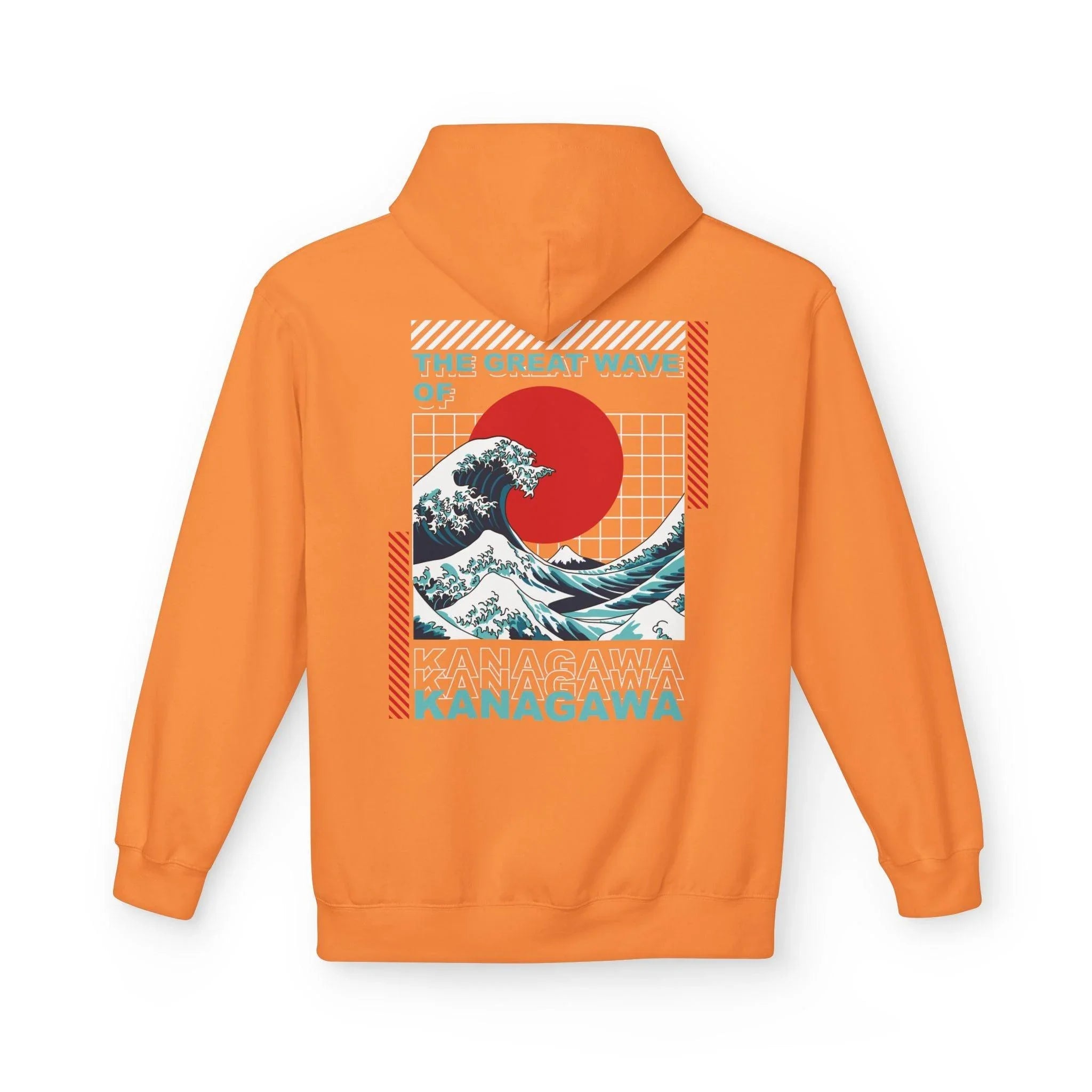 Ultimate Kanagawa Wave Fleece Hoodie: Stylish Japanese Streetwear Comfort