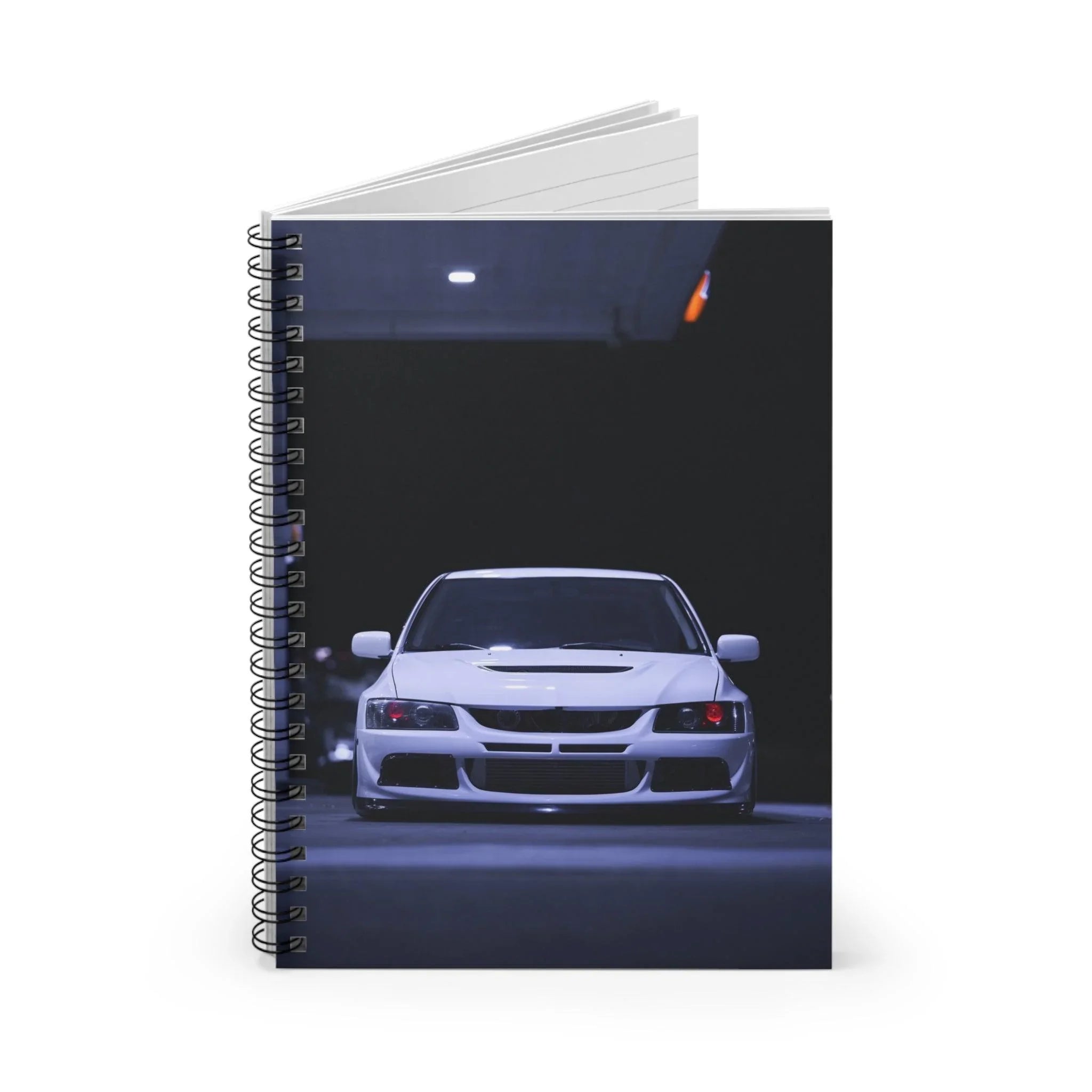 Mitsubishi Evo 8 Automotive Spiral Notebook #009 - Throttle Designs