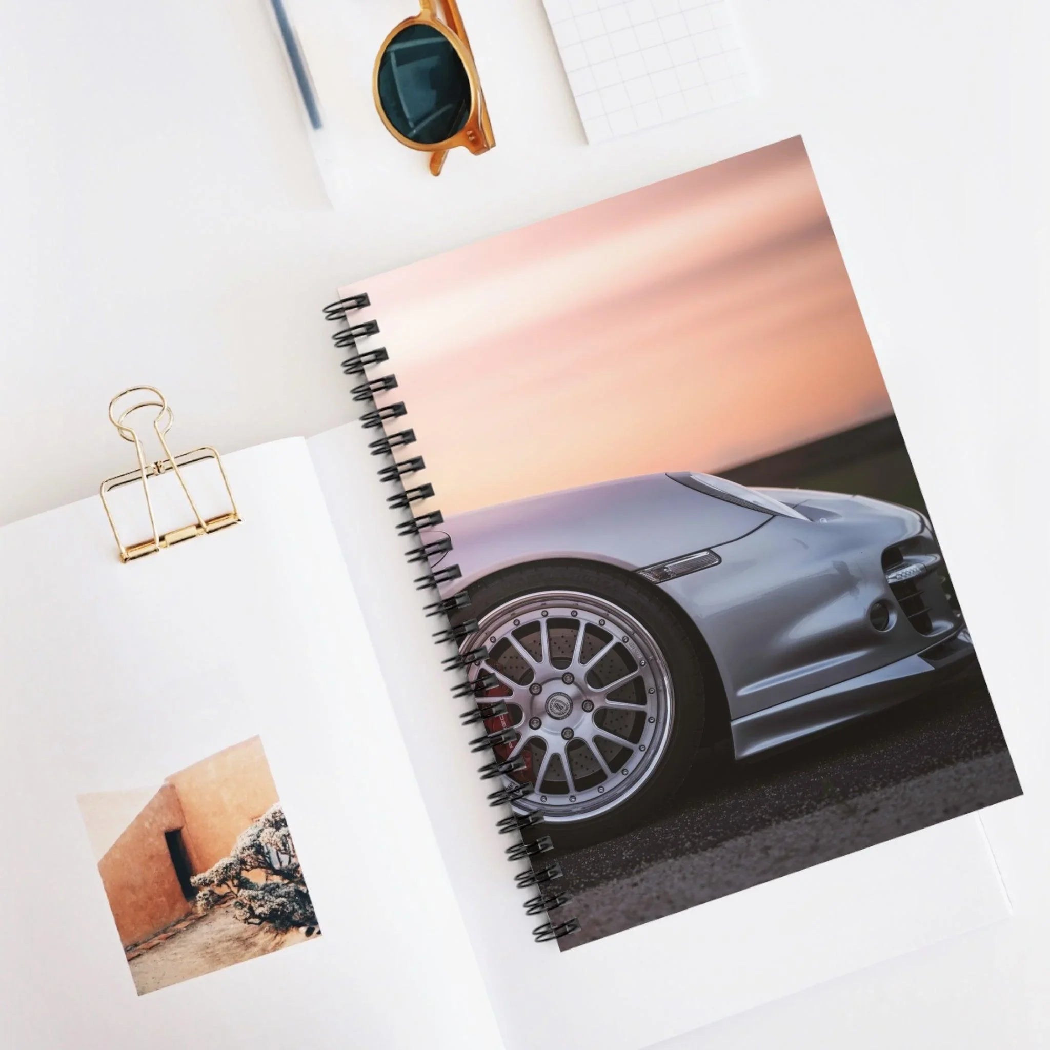 Porsche 911 Automotive Spiral Notebook #007 - Throttle Designs