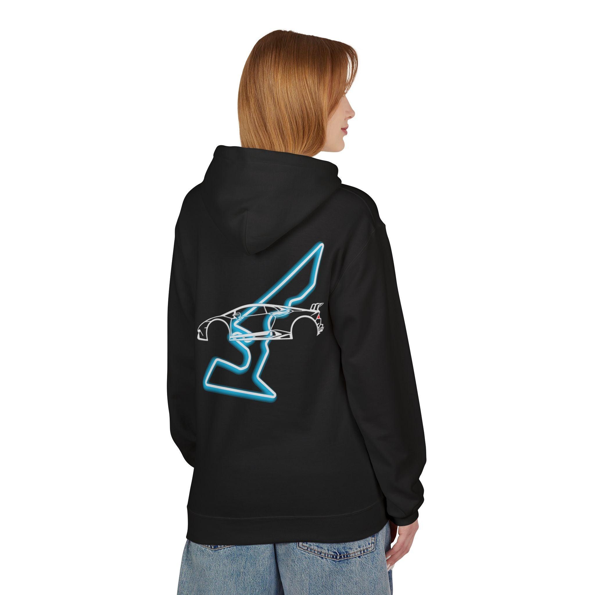 Circuit Of The Americas Huracan Performante Fleece Hoodie
