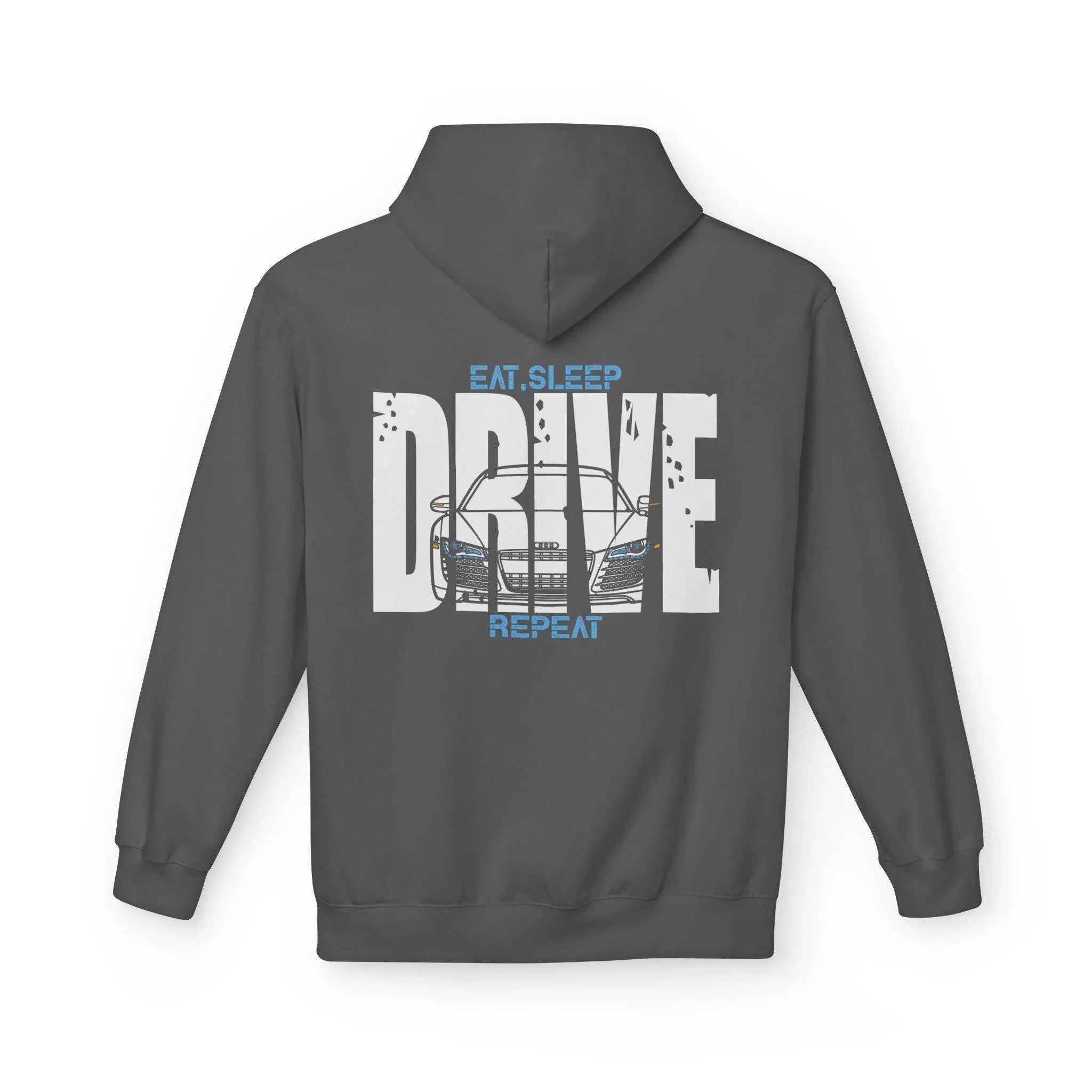 Audi R8 DRIVE Fleece Hoodie - Premium Comfort & Style for Enthusiasts
