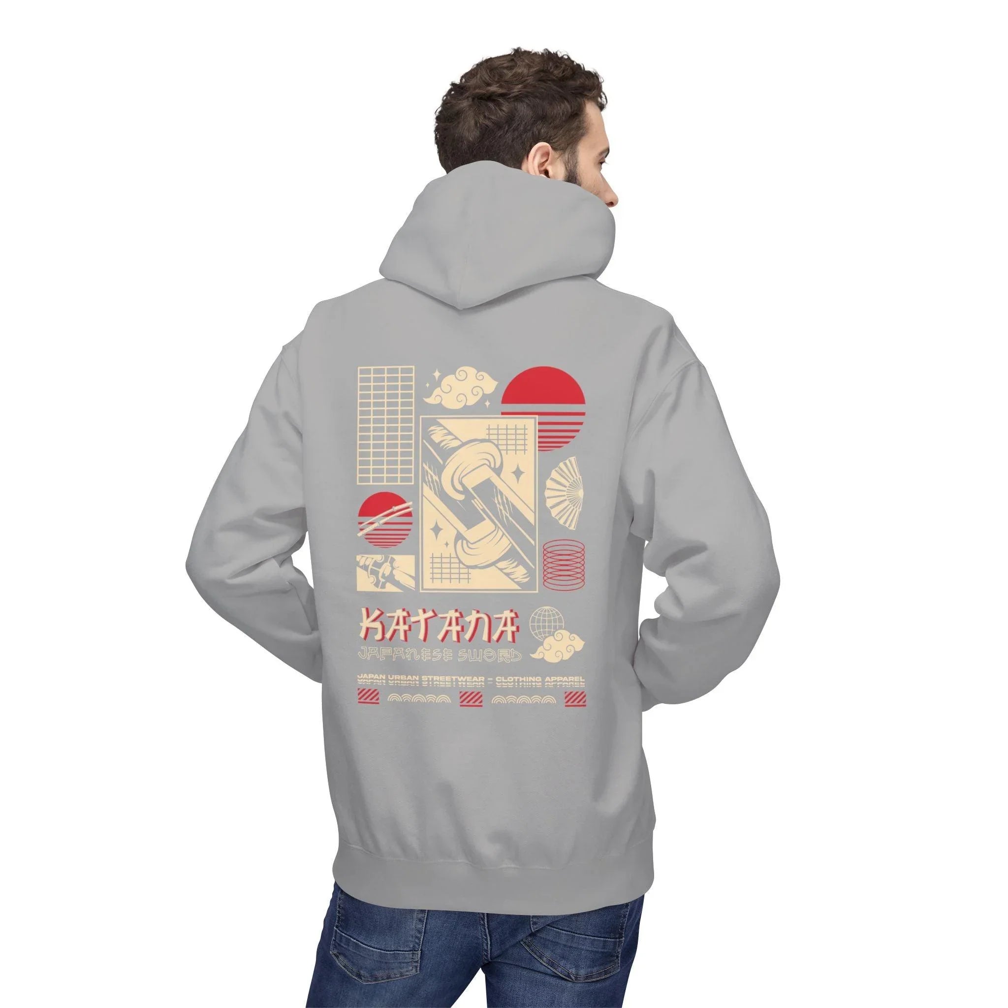 Ultimate "Katana" Japanese Fleece Hoodie for Stylish Streetwear Enthusiasts