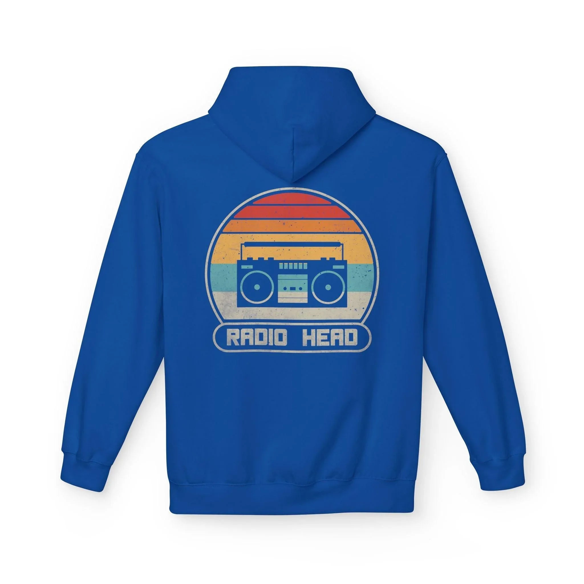 Cozy Vibes Radio Head Fleece Pullover Hoodie