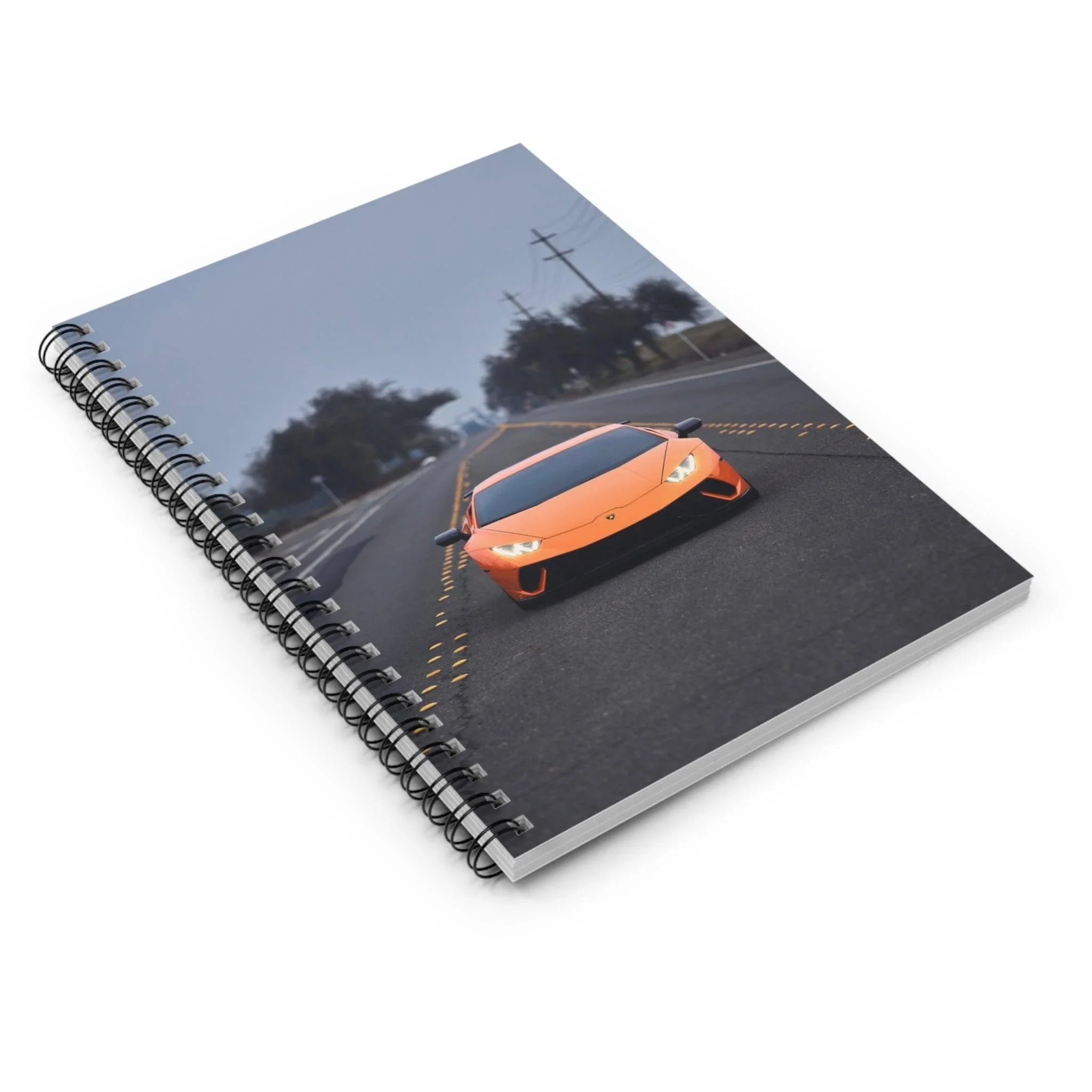Lamborghini Huracan Automotive Spiral Notebook #008 - Throttle Designs