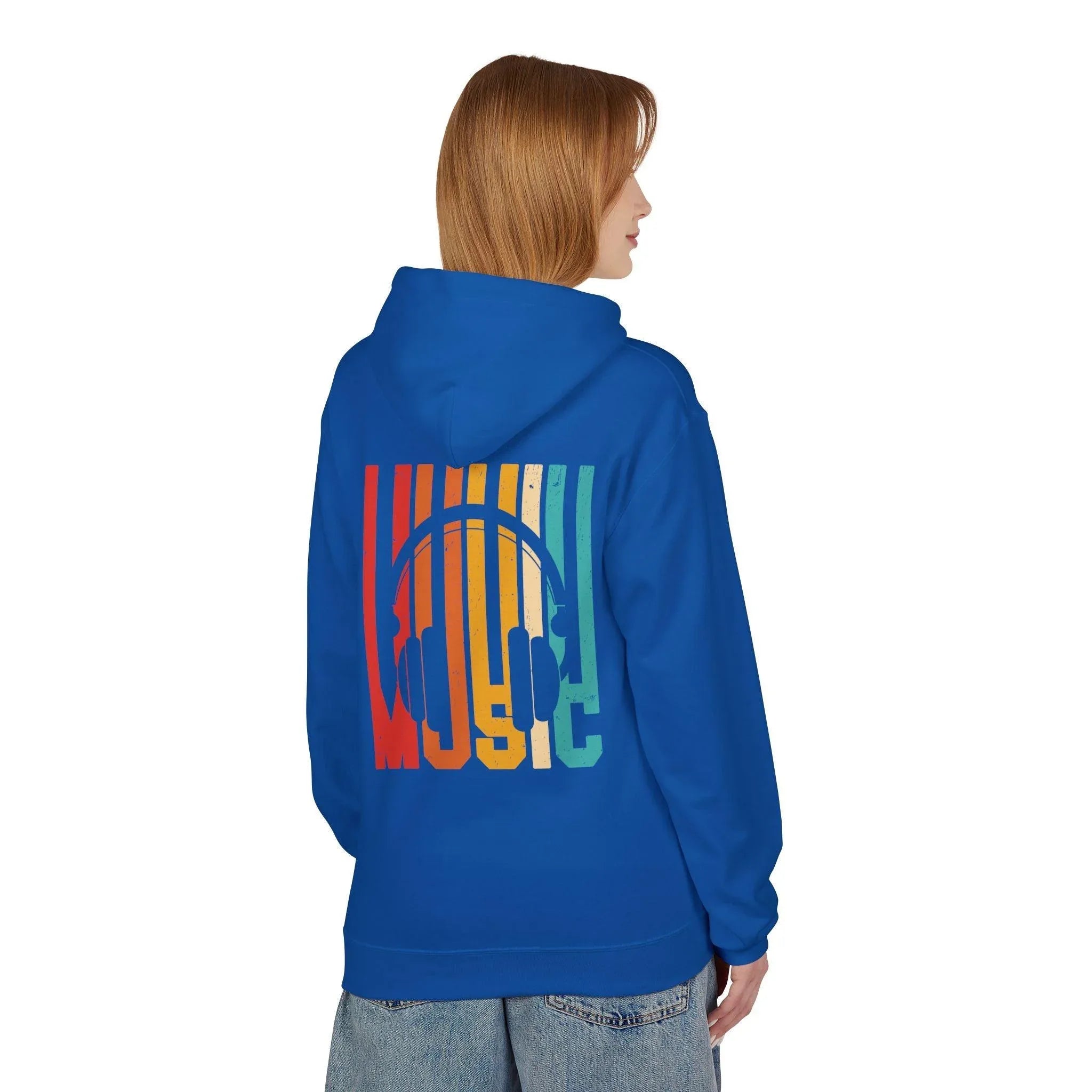 Stylish Music-Integrated Fleece Hoodie for Ultimate Comfort and Warmth