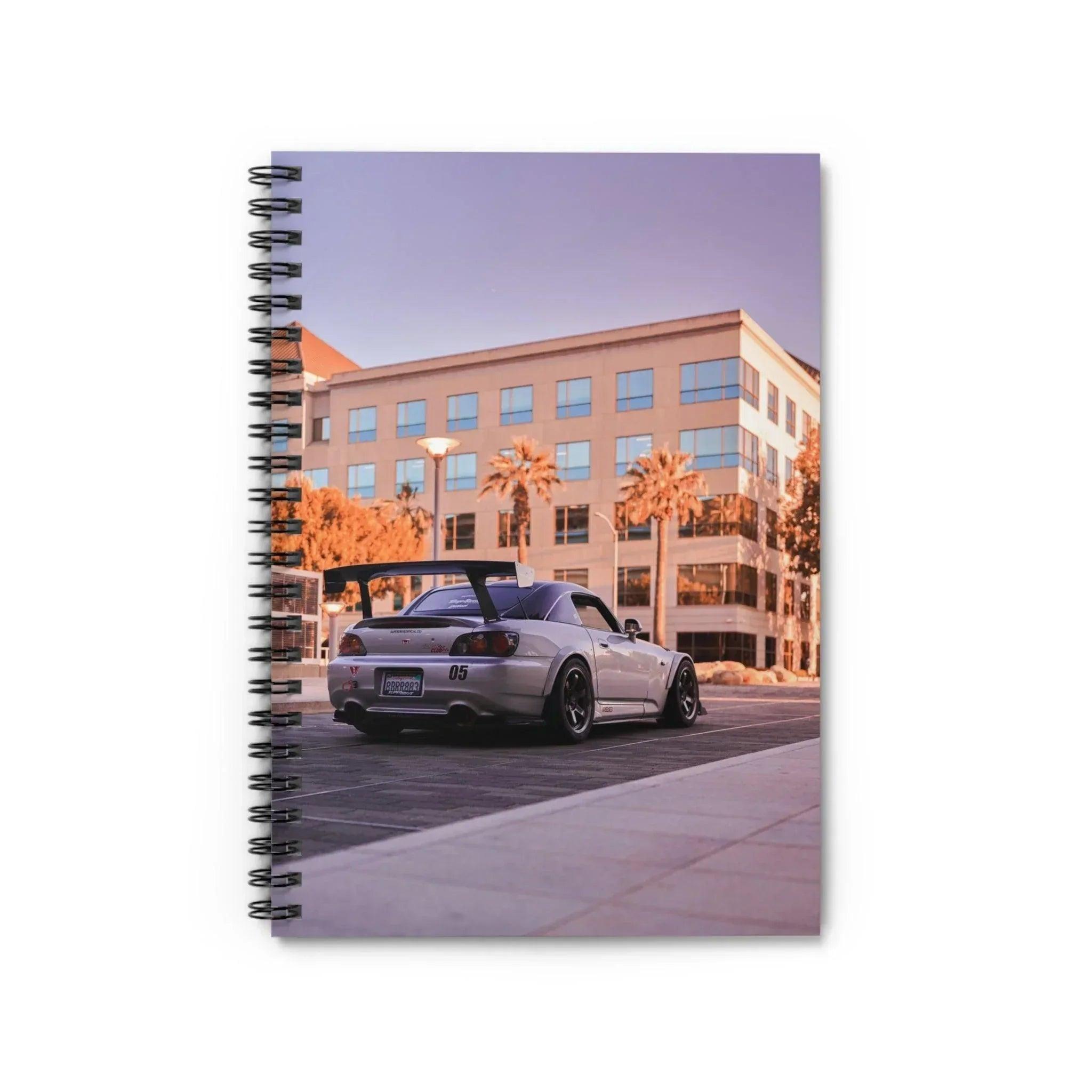 Honda S2000 Automotive Spiral Notebook #011 - Throttle Designs