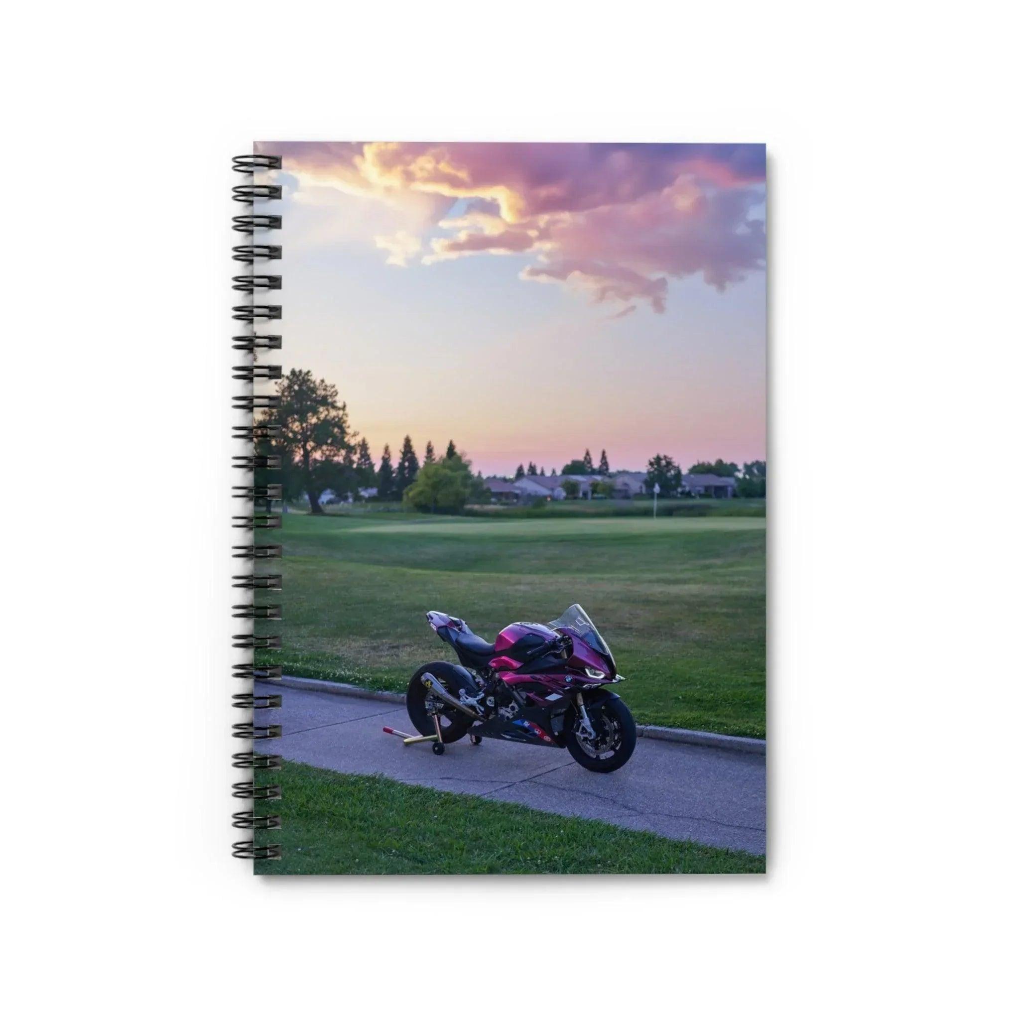BMW S1000RR Motorcycle Spiral Notebook #039 - Throttle Designs