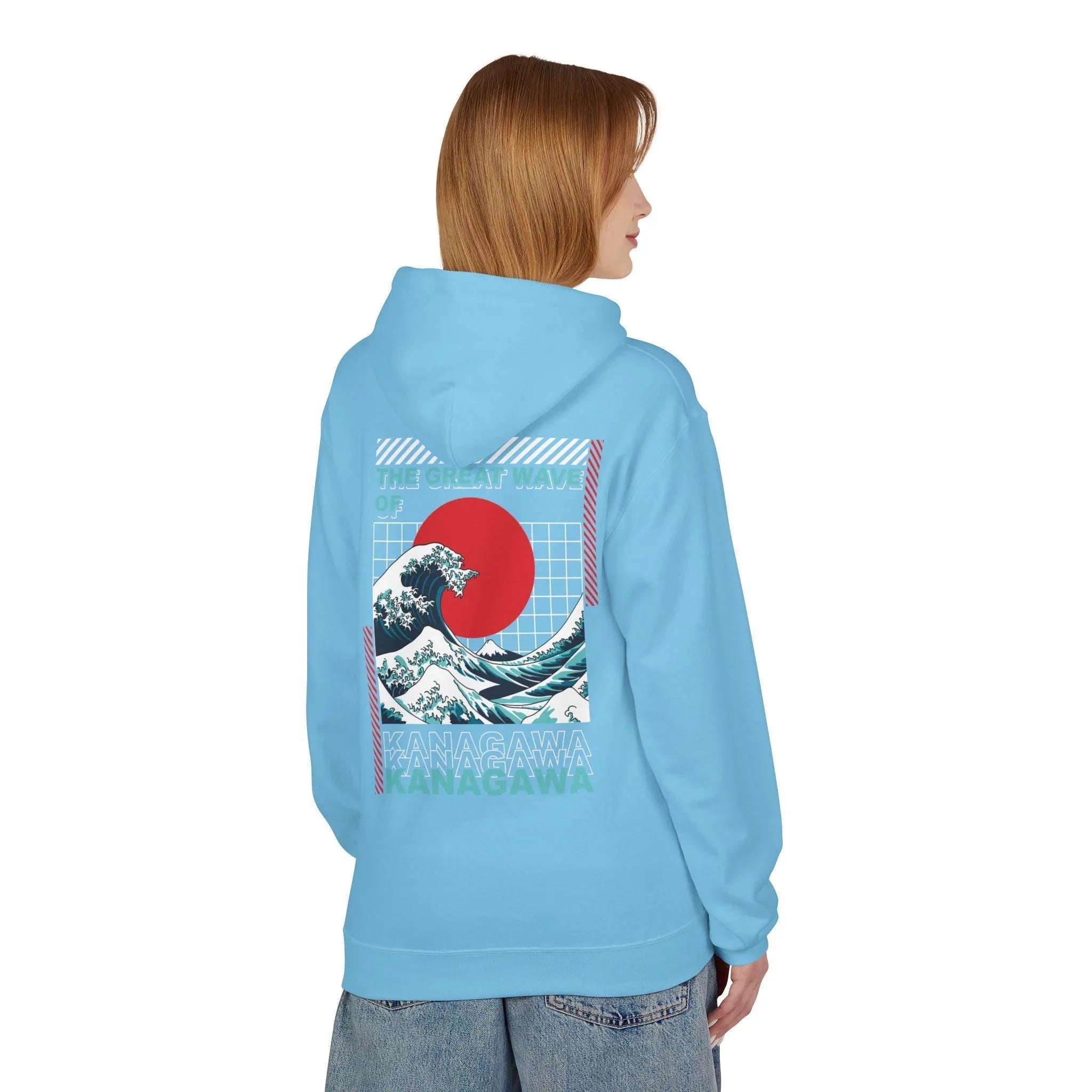 Ultimate Kanagawa Wave Fleece Hoodie: Stylish Japanese Streetwear Comfort