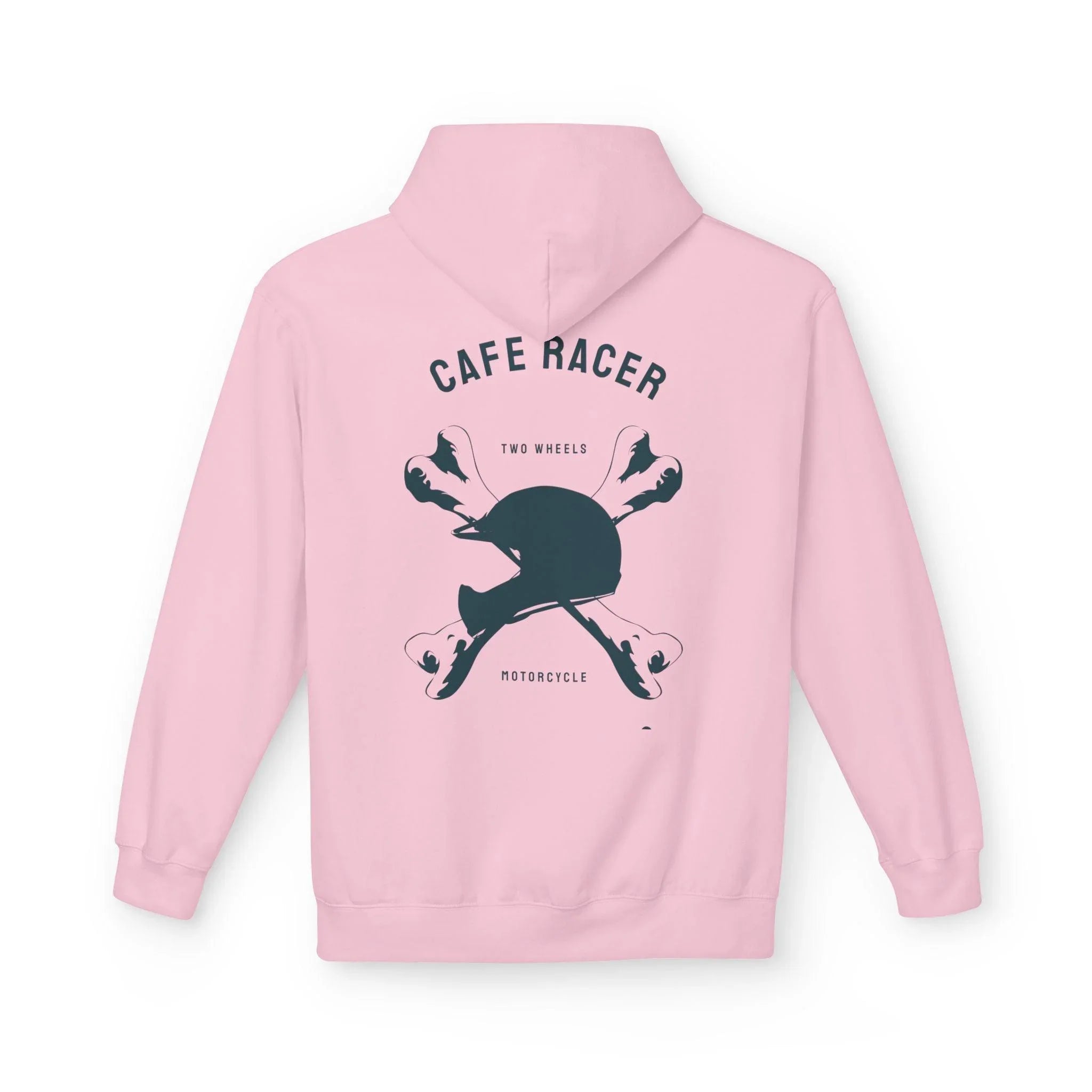 Ultimate Cafe Racer Fleece Hoodie - Embrace the Ride with "Never Stop Riding" Design