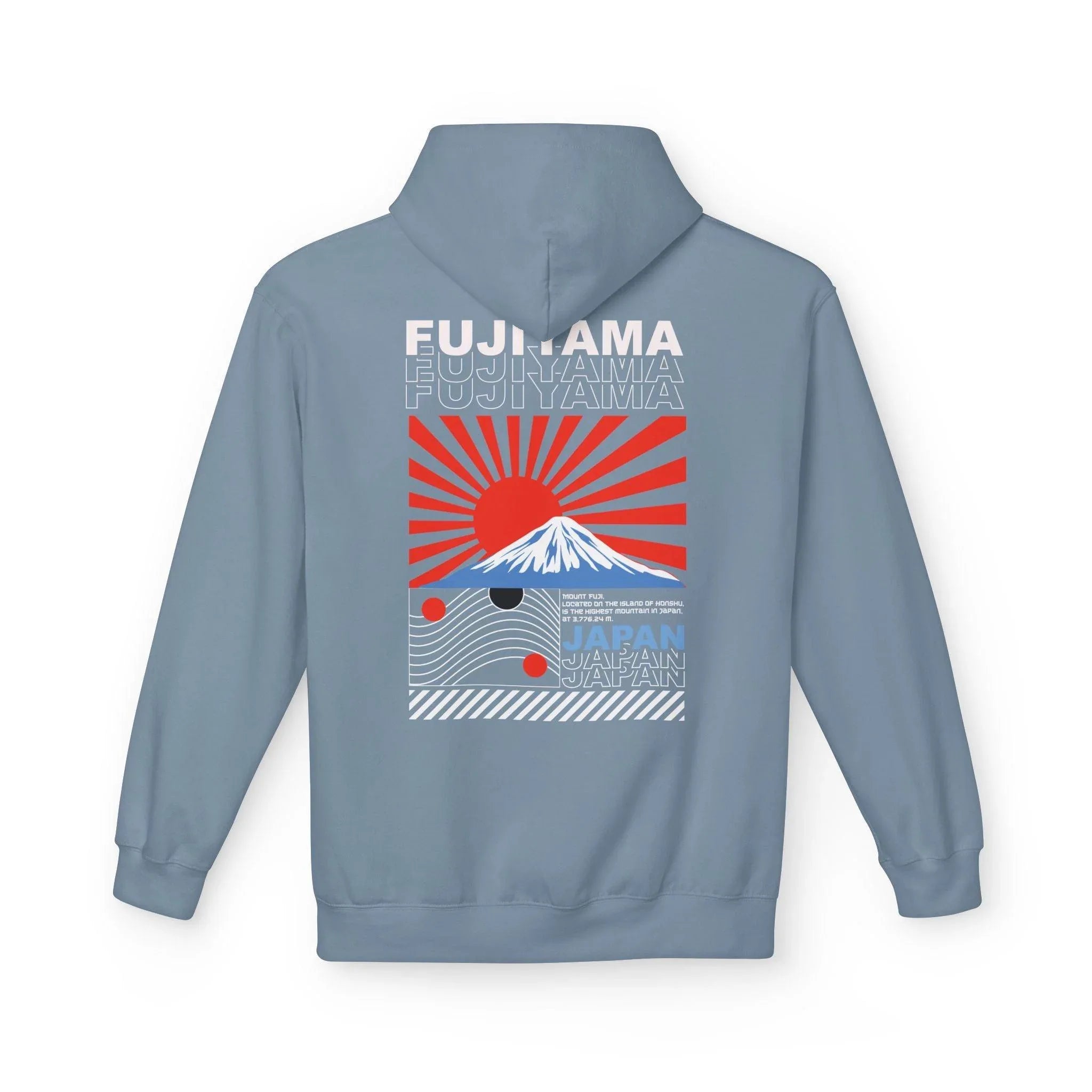 Fujiyama Japan Streetwear Cozy Fleece Hoodie - Ultimate Comfort & Style