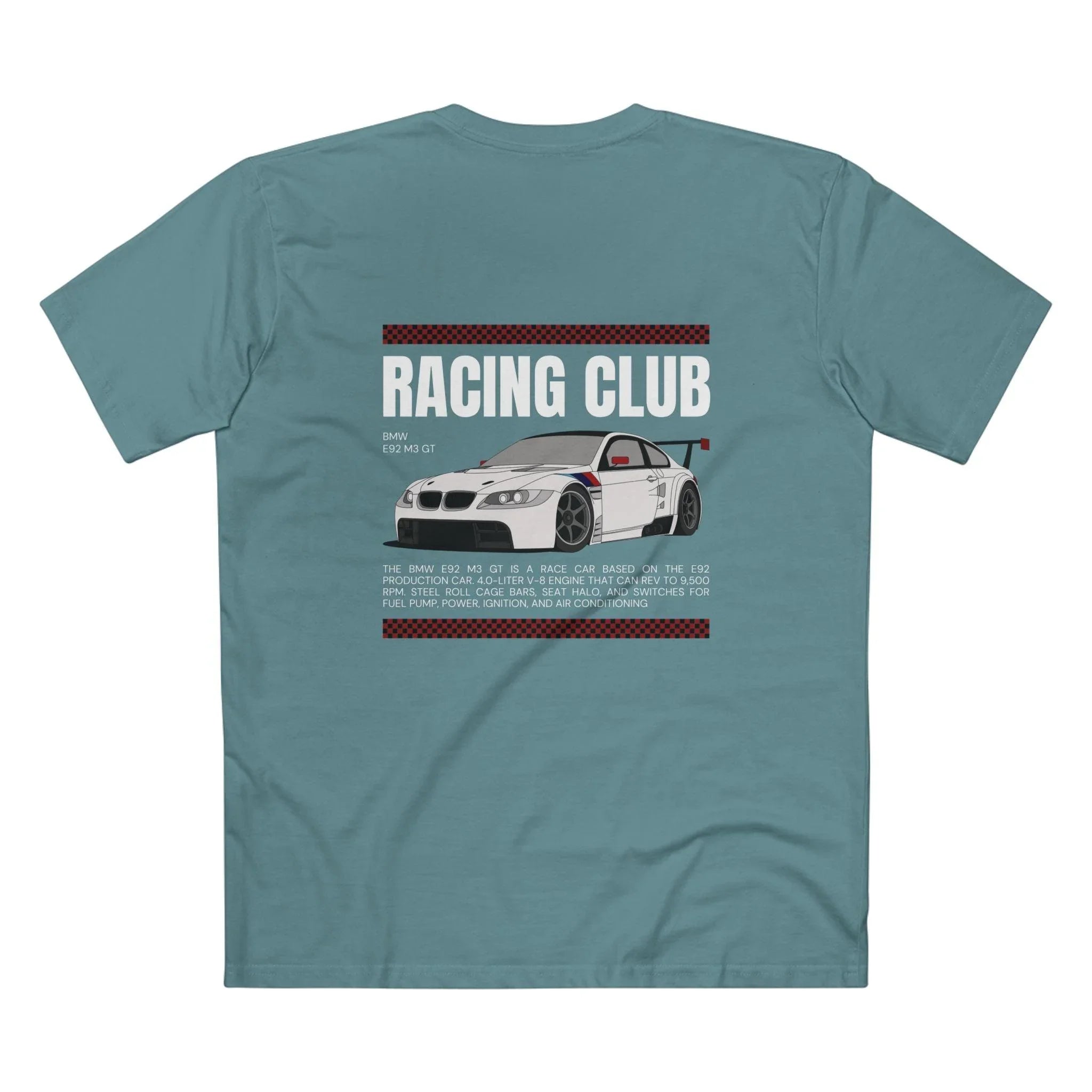 Premium BMW Inspired E92 M3 GT Racecar T-Shirt