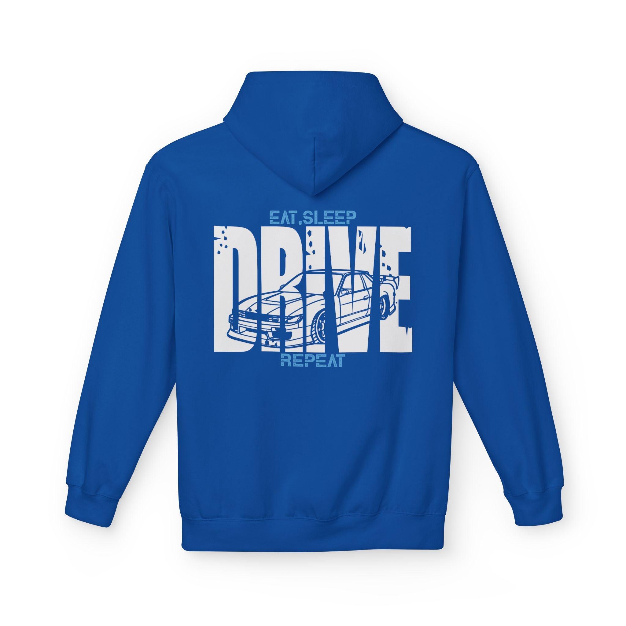 Nissan 240sx Silvia DRIVE Fleece Hoodie for Ultimate Comfort and Style