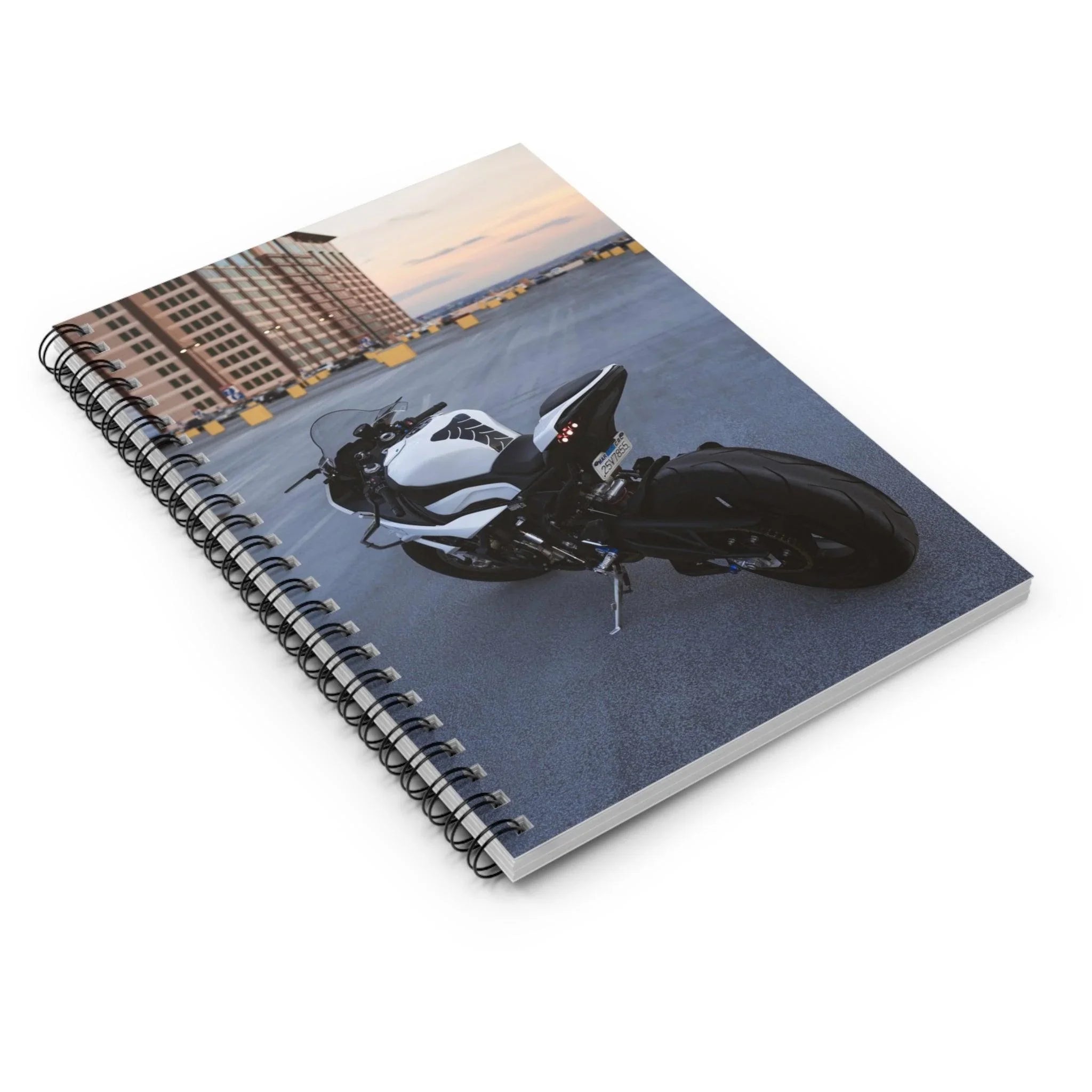 BMW S1000RR Motorcycle Spiral Notebook #057 - Throttle Designs