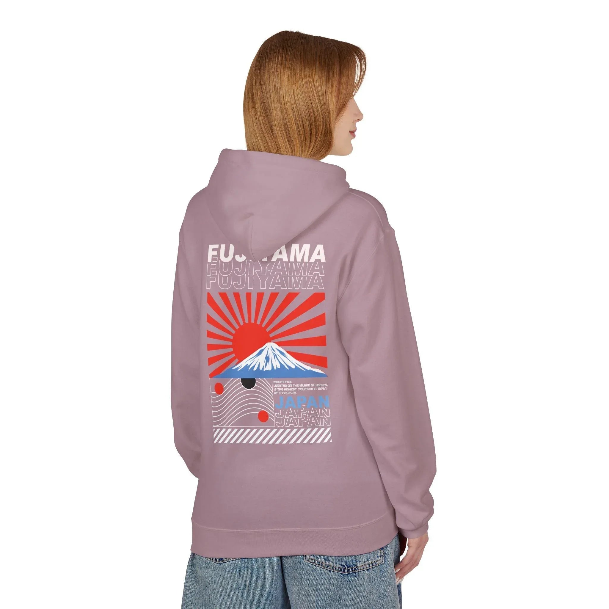 Fujiyama Japan Streetwear Cozy Fleece Hoodie - Ultimate Comfort & Style