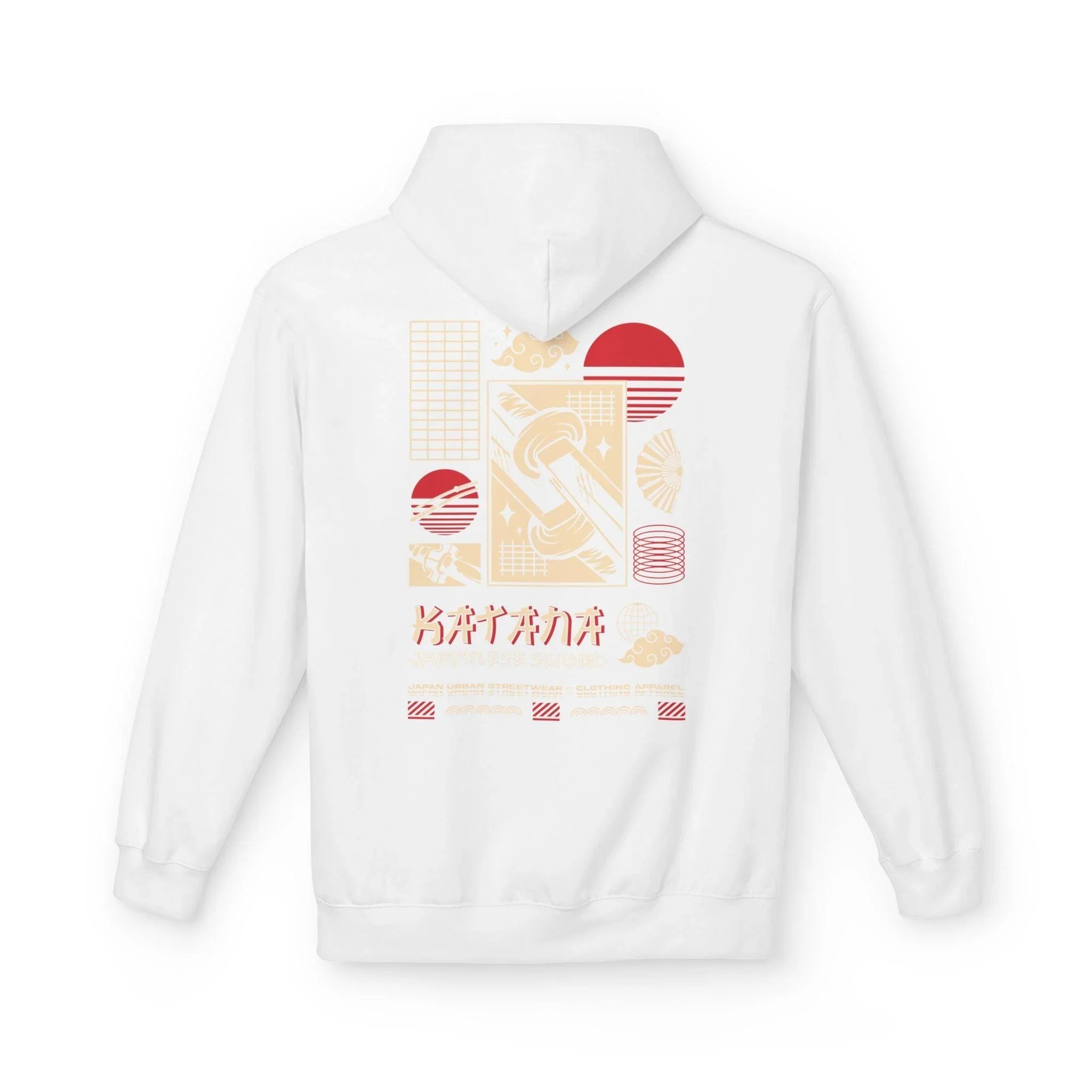Ultimate "Katana" Japanese Fleece Hoodie for Stylish Streetwear Enthusiasts