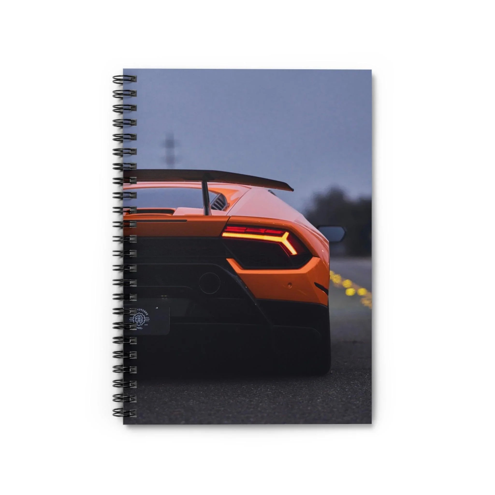 Lamborghini Huracan Automotive Spiral Notebook #013 - Throttle Designs