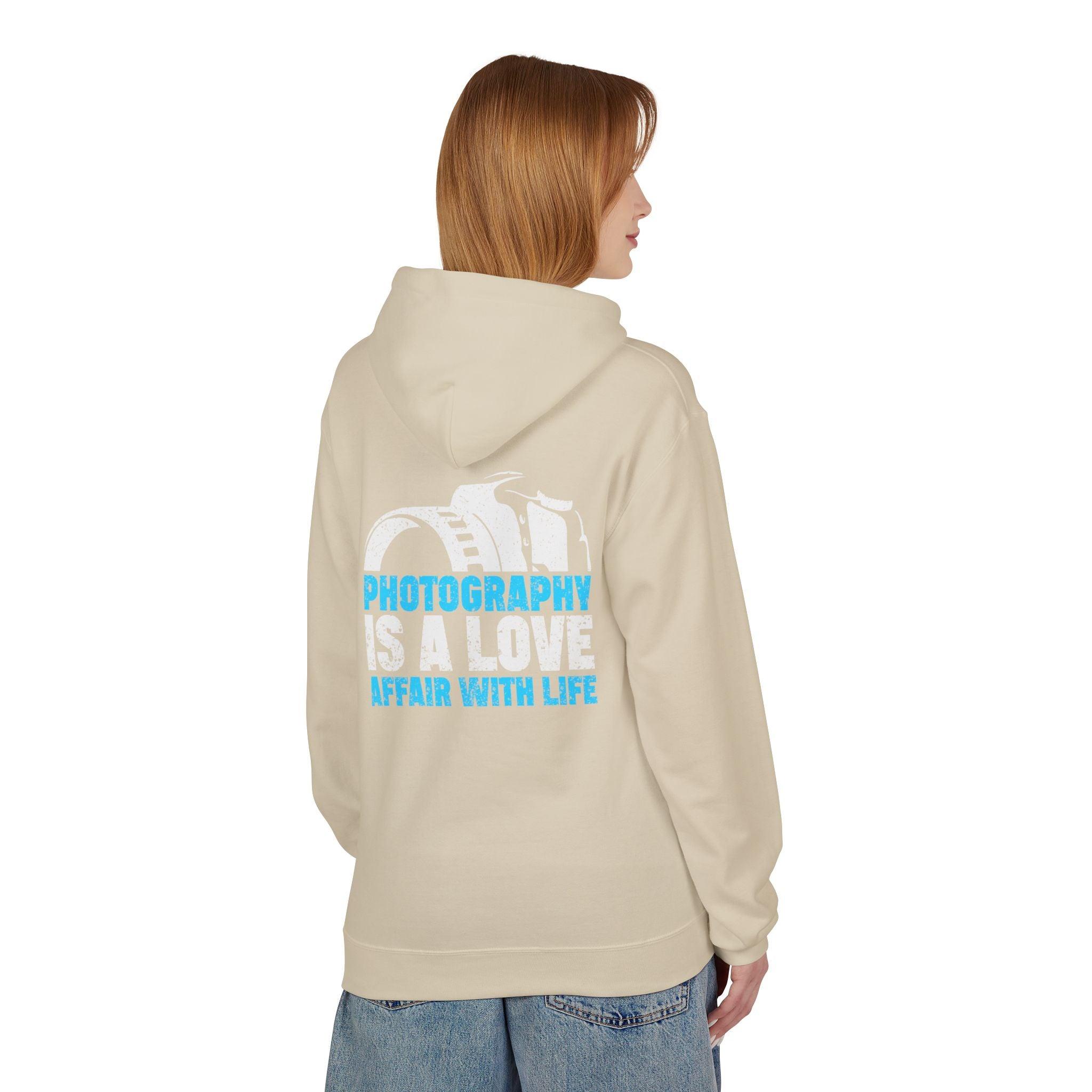 Cozy Fleece Hoodie for Photography Lovers: Embrace Life's Moments in Style