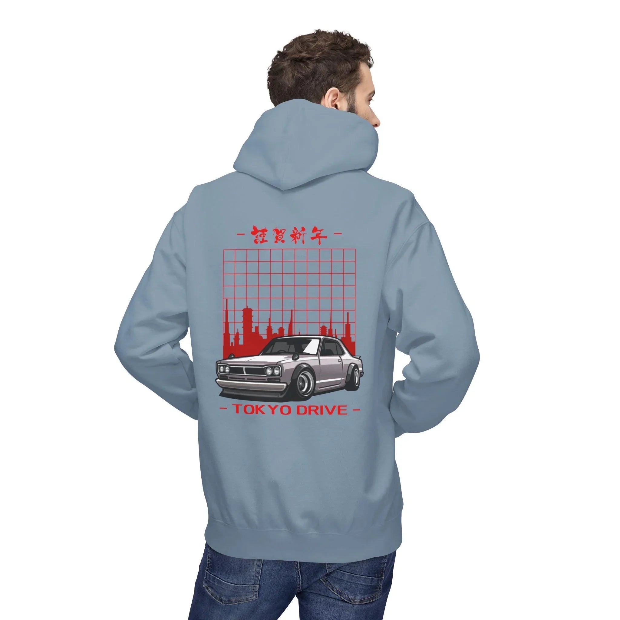 Tokyo Drive Luxe Fleece Hoodie for Ultimate Comfort and Style