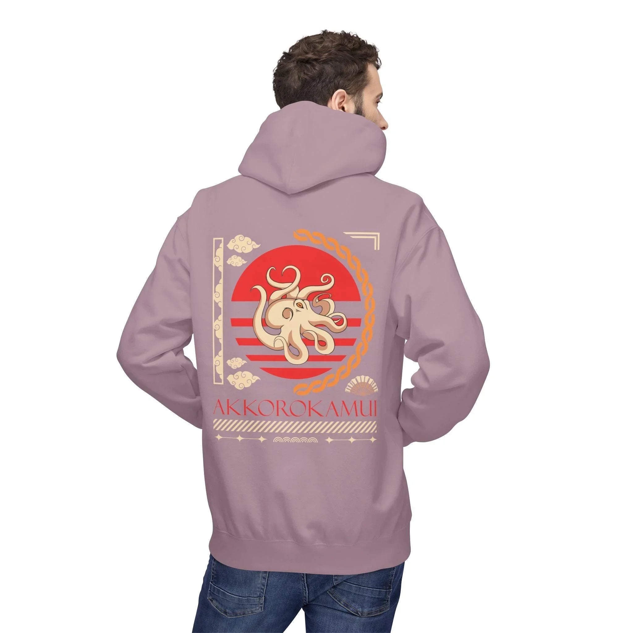 Ultimate Comfort Japanese Streetwear Fleece Hoodie – Akkorokamui Edition