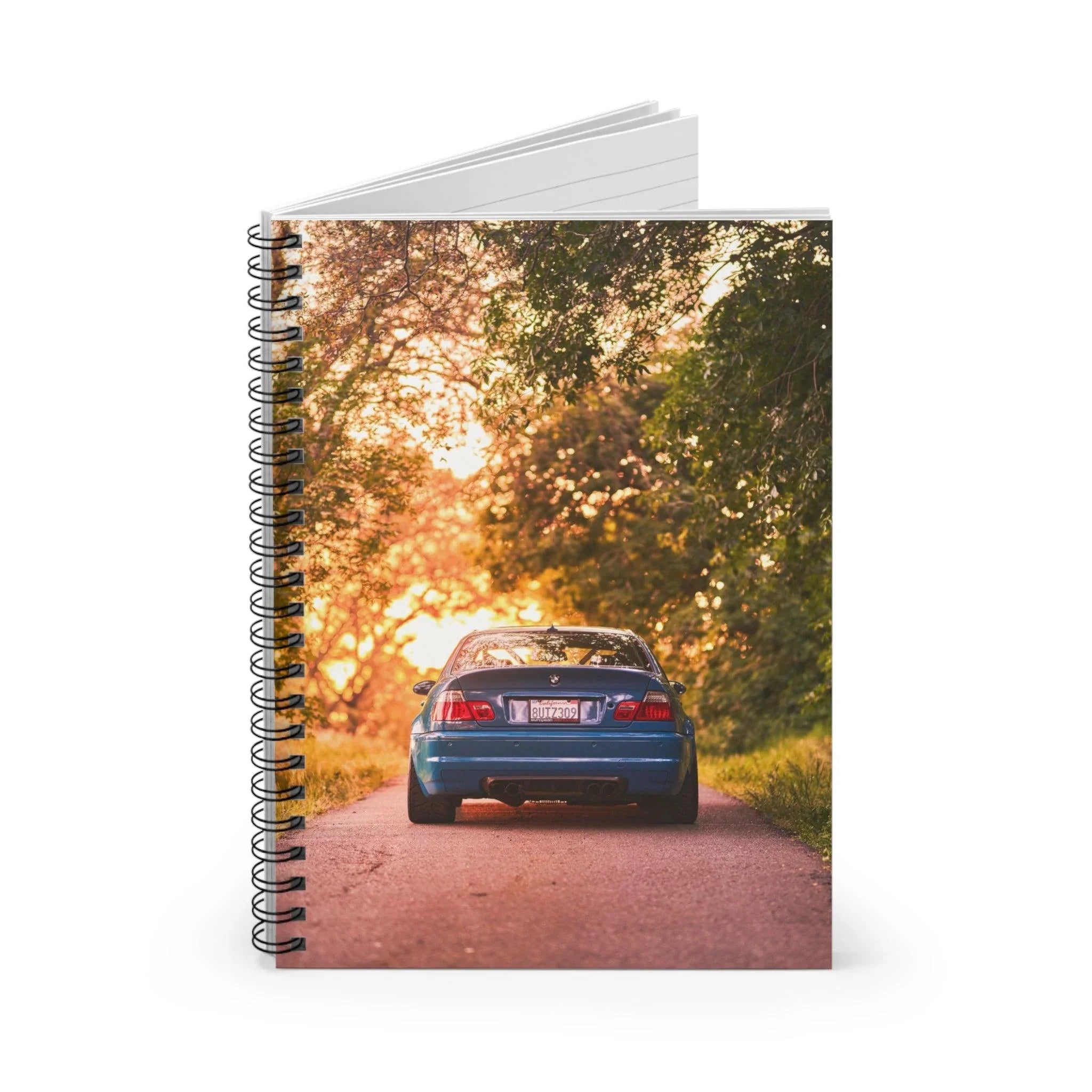 BMW E46 M3 Automotive Spiral Notebook #015 - Throttle Designs