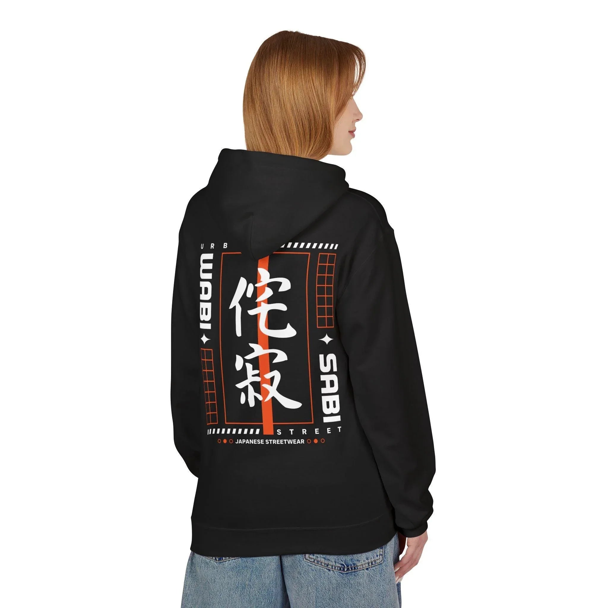 Cozy Wabi Sabi Japanese Streetwear Fleece Hoodie for Ultimate Style and Comfort