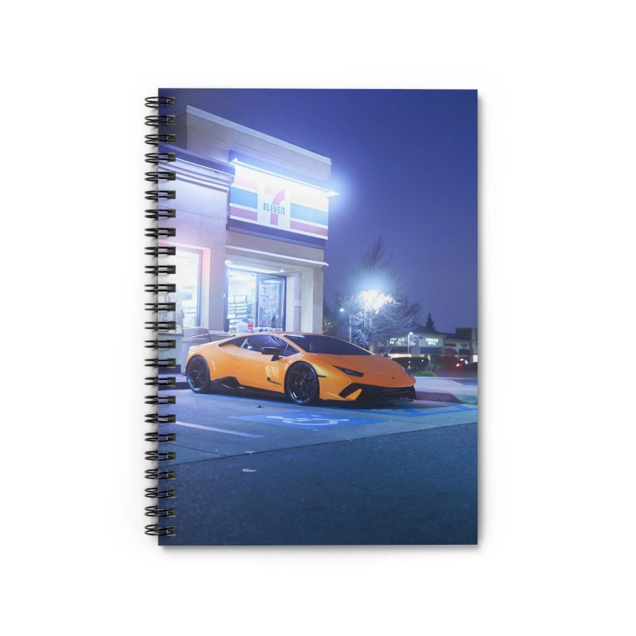 Lamborghini Huracan Automotive Spiral Notebook #006 - Throttle Designs