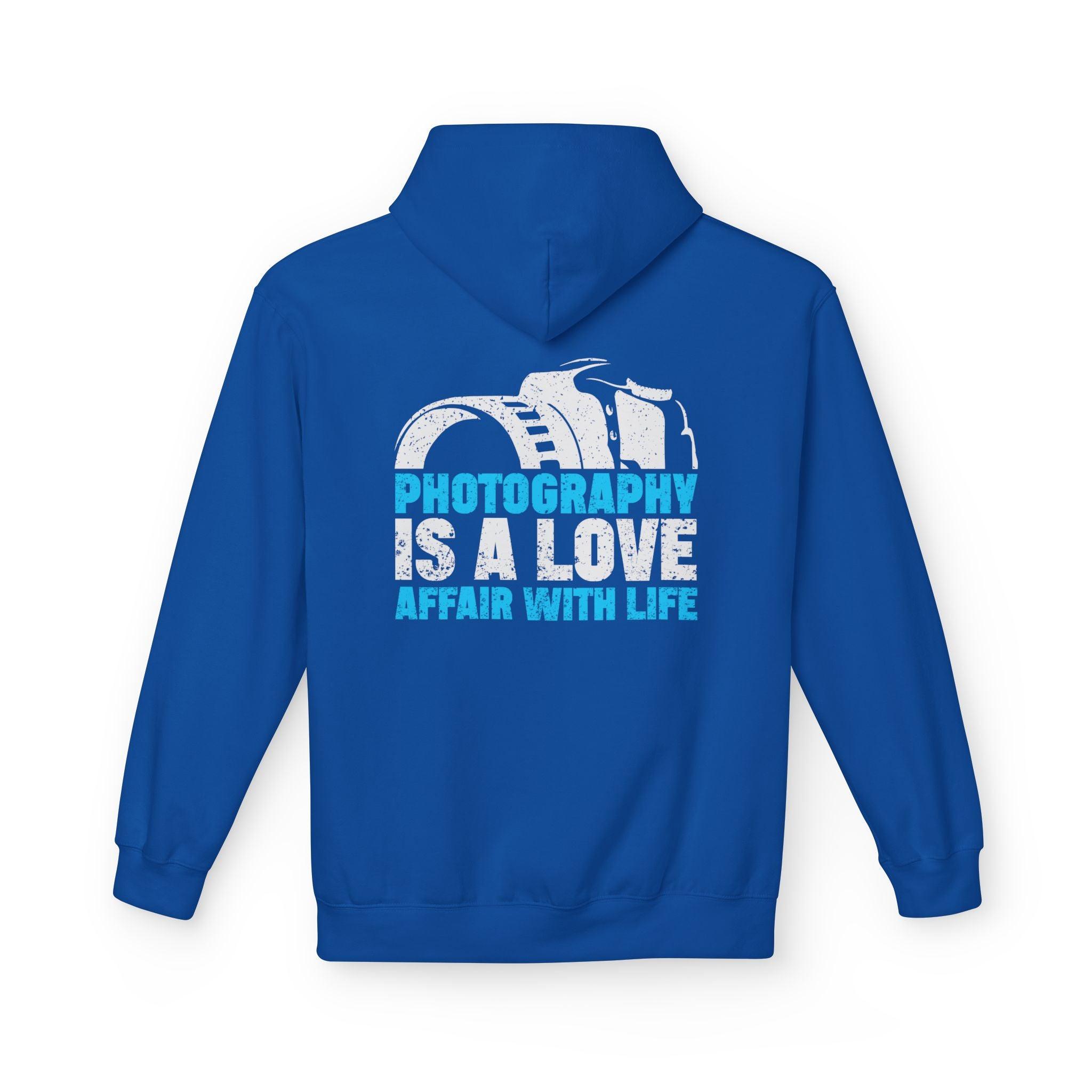 Cozy Fleece Hoodie for Photography Lovers: Embrace Life's Moments in Style