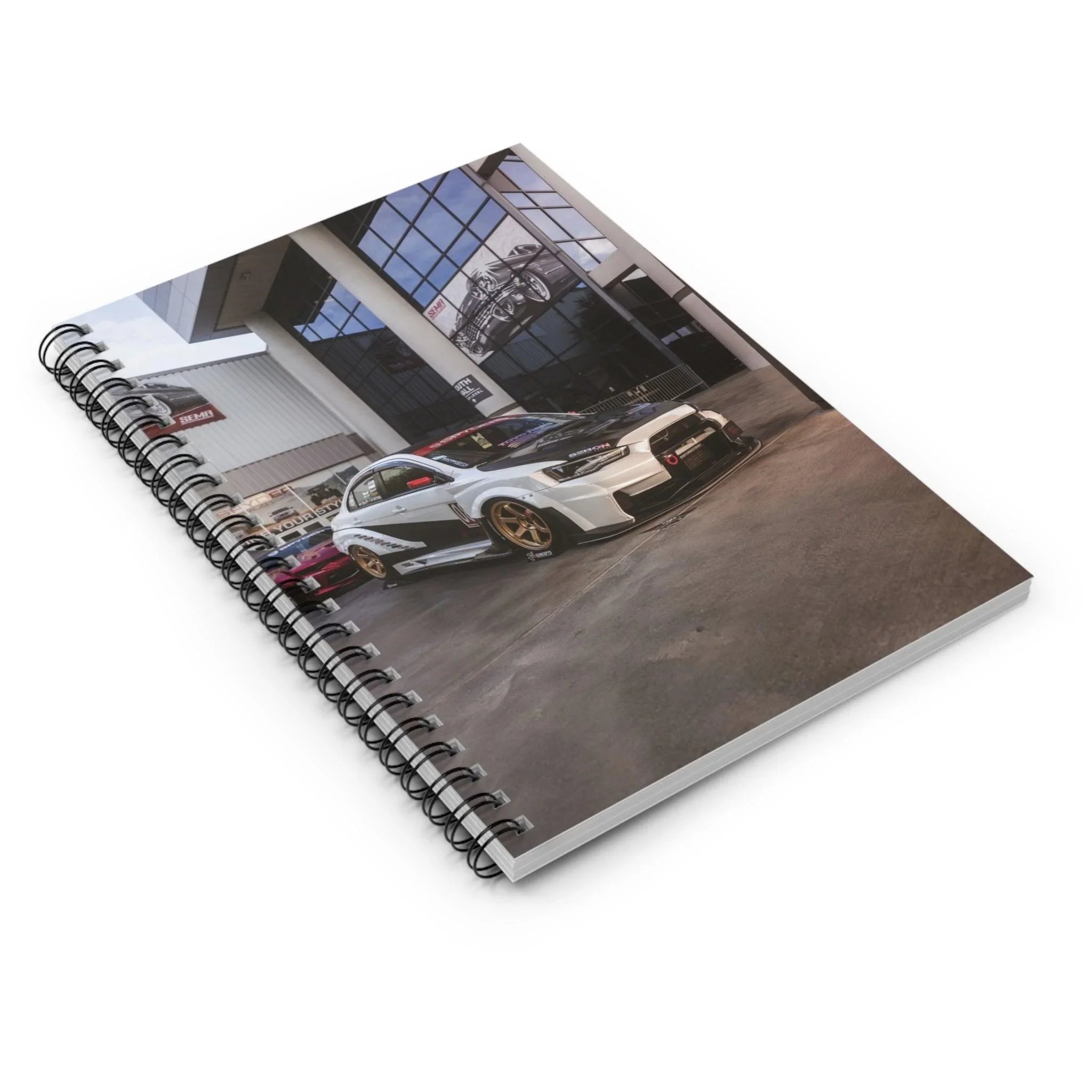 Mitsubishi Evo 10 Automotive Spiral Notebook #006 - Throttle Designs