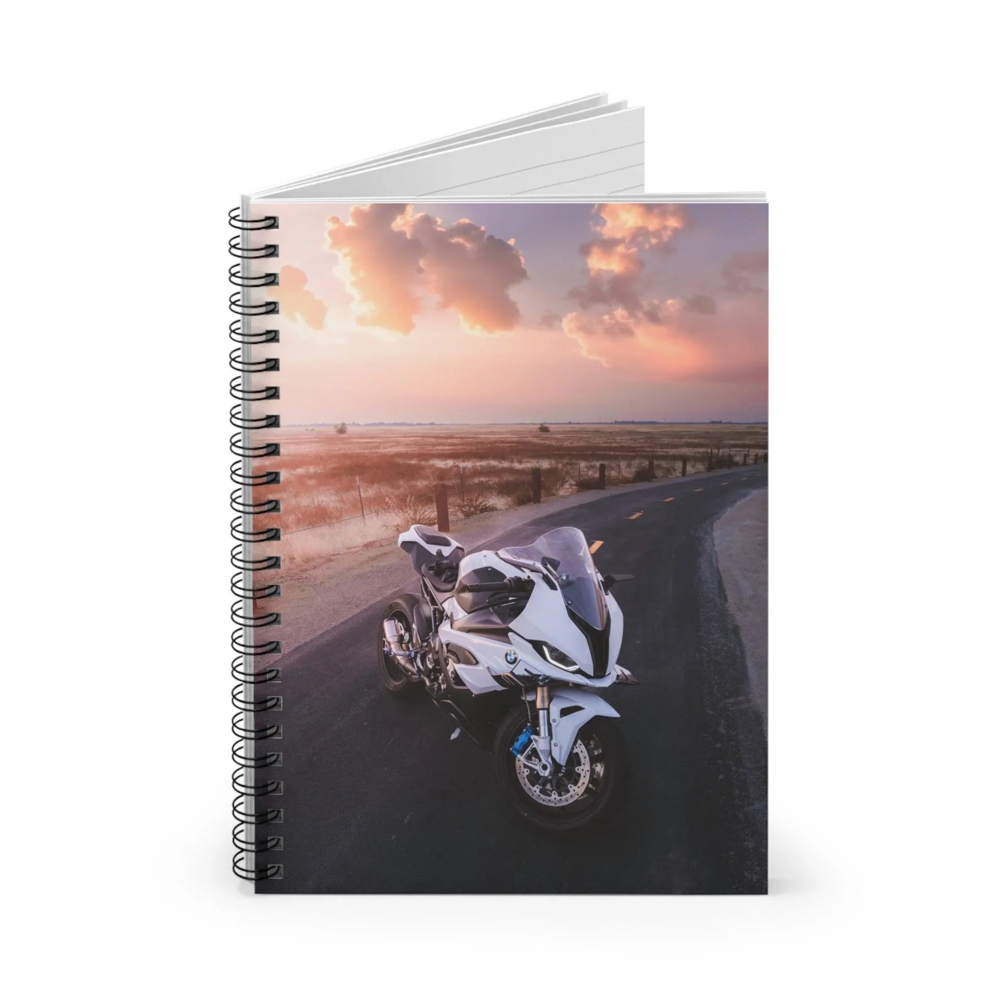 BMW S1000RR Motorcycle Spiral Notebook #113 - Throttle Designs