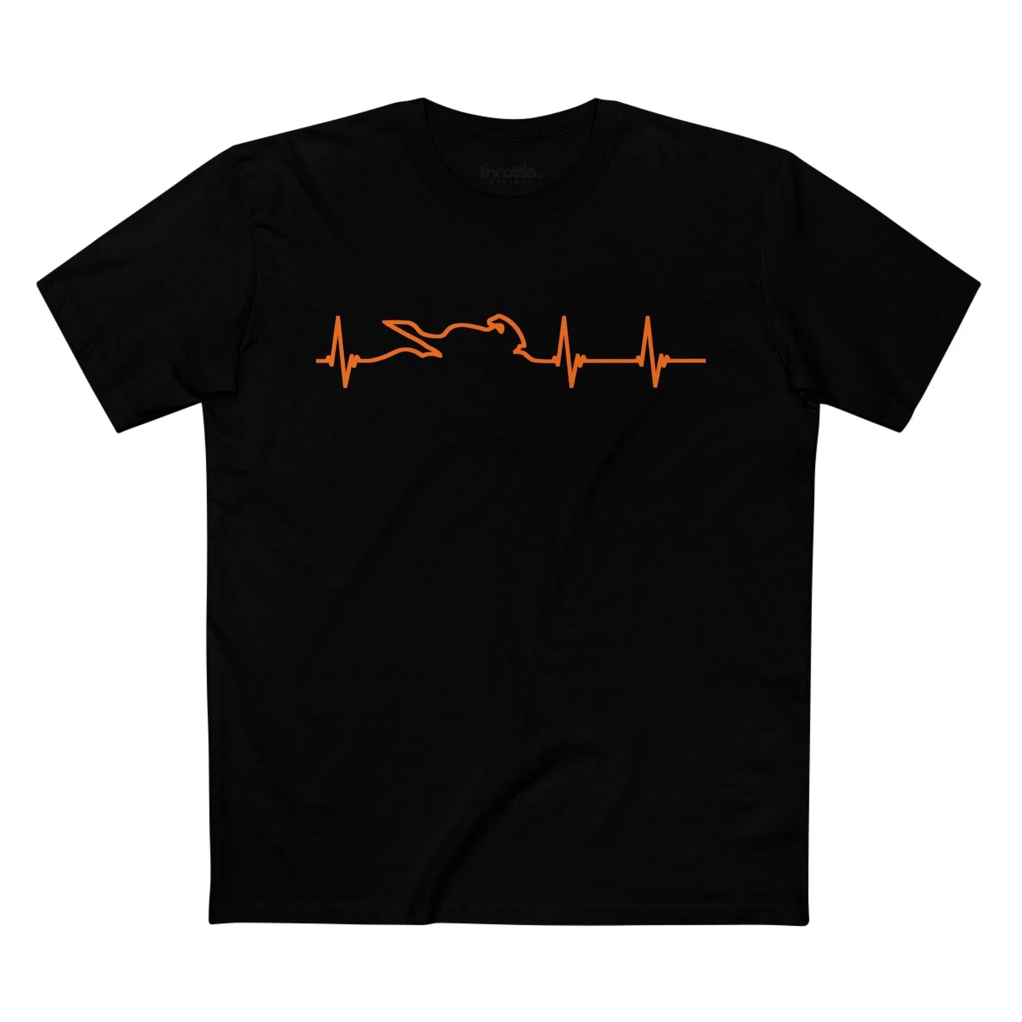 Premium Motorcycle Heartbeat T-Shirt