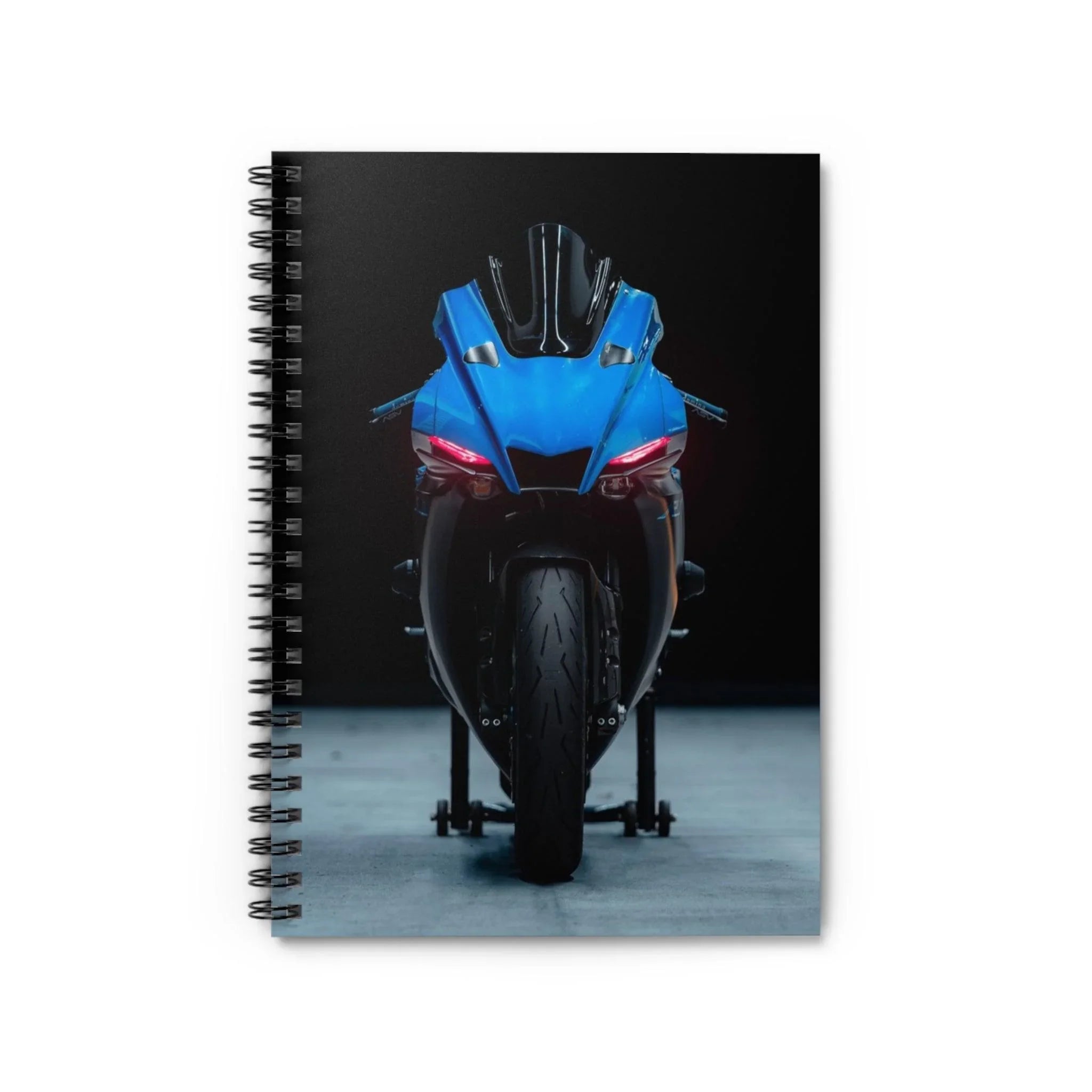Yamaha R1 Motorcycle Spiral Notebook #019 - Throttle Designs