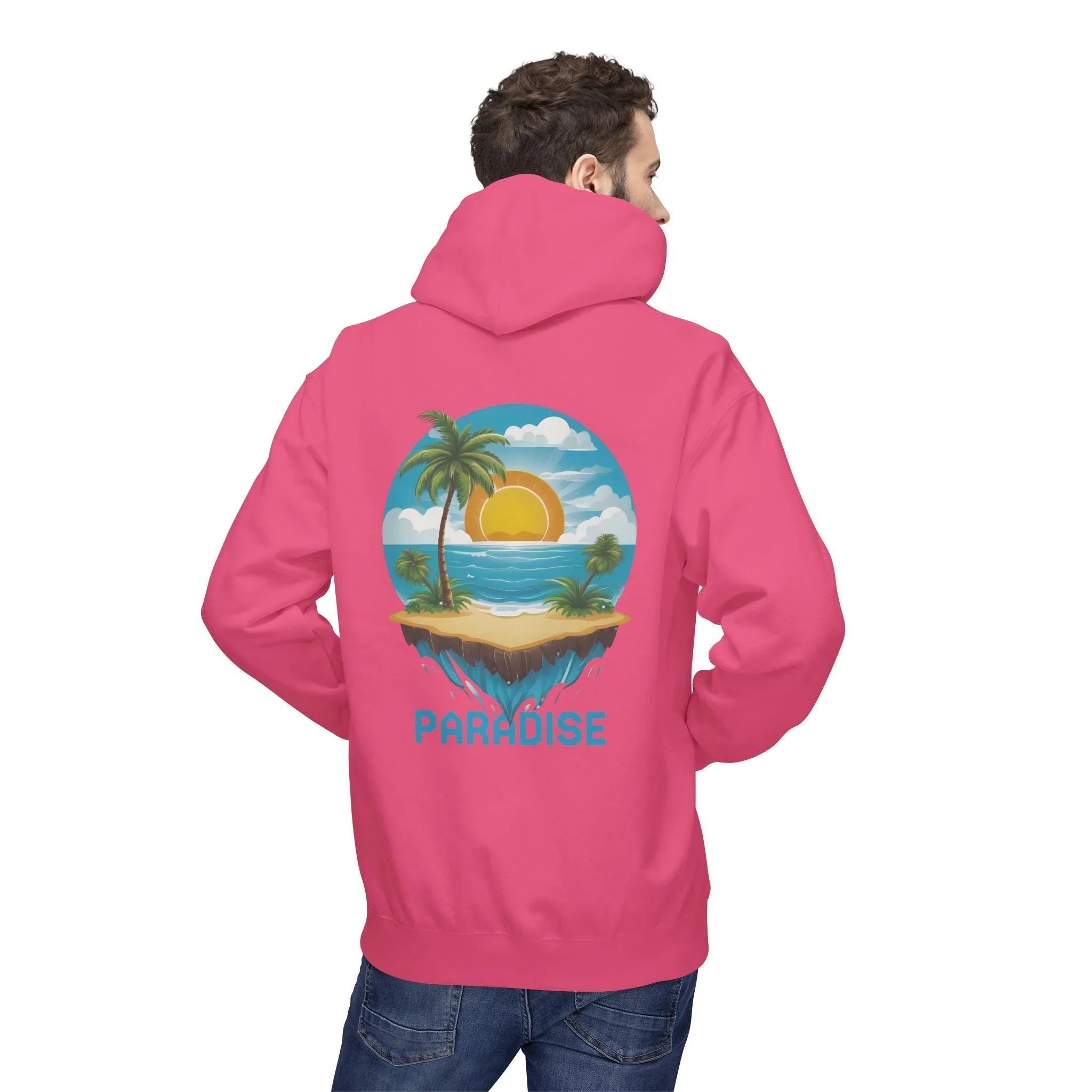 Cozy Paradise Fleece Hoodie for Ultimate Comfort and Style