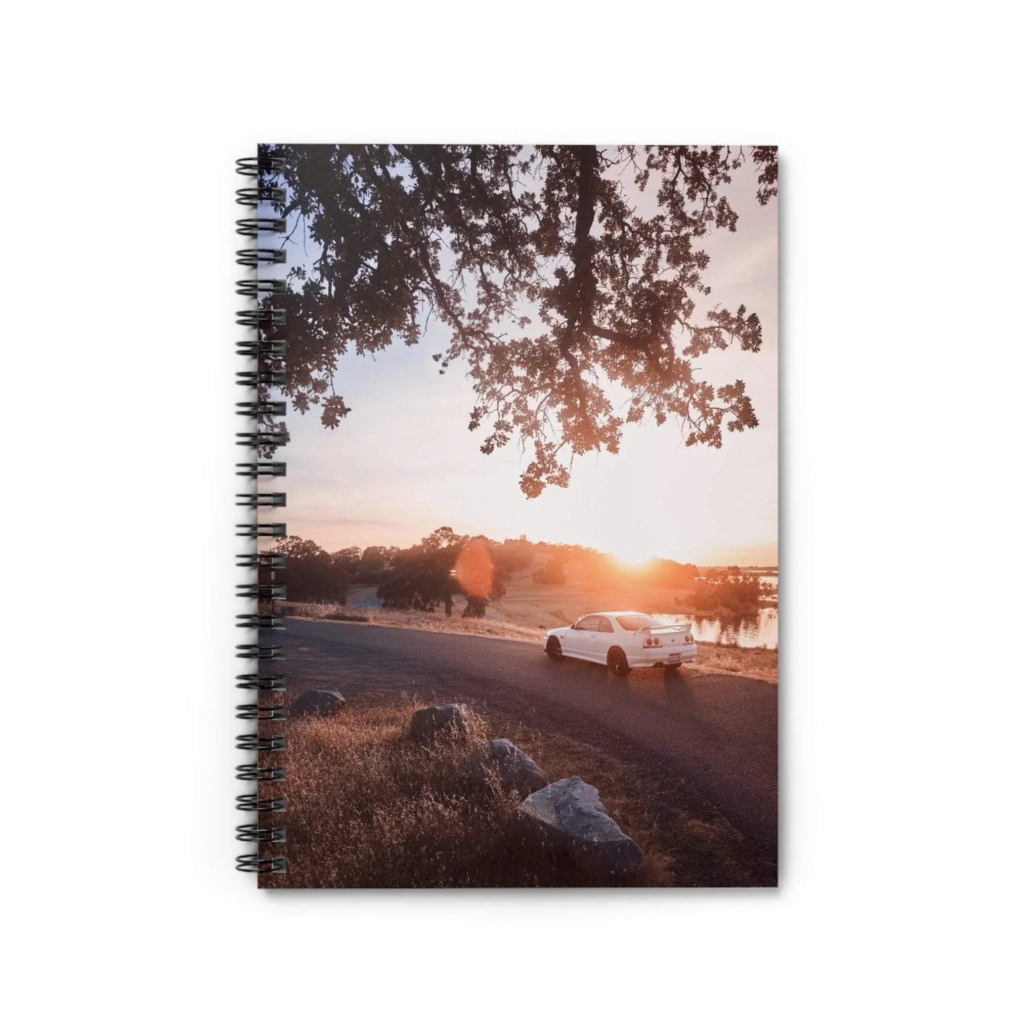 Nissan Skyline R33 GTS-T Automotive Spiral Notebook #004 - Throttle Designs
