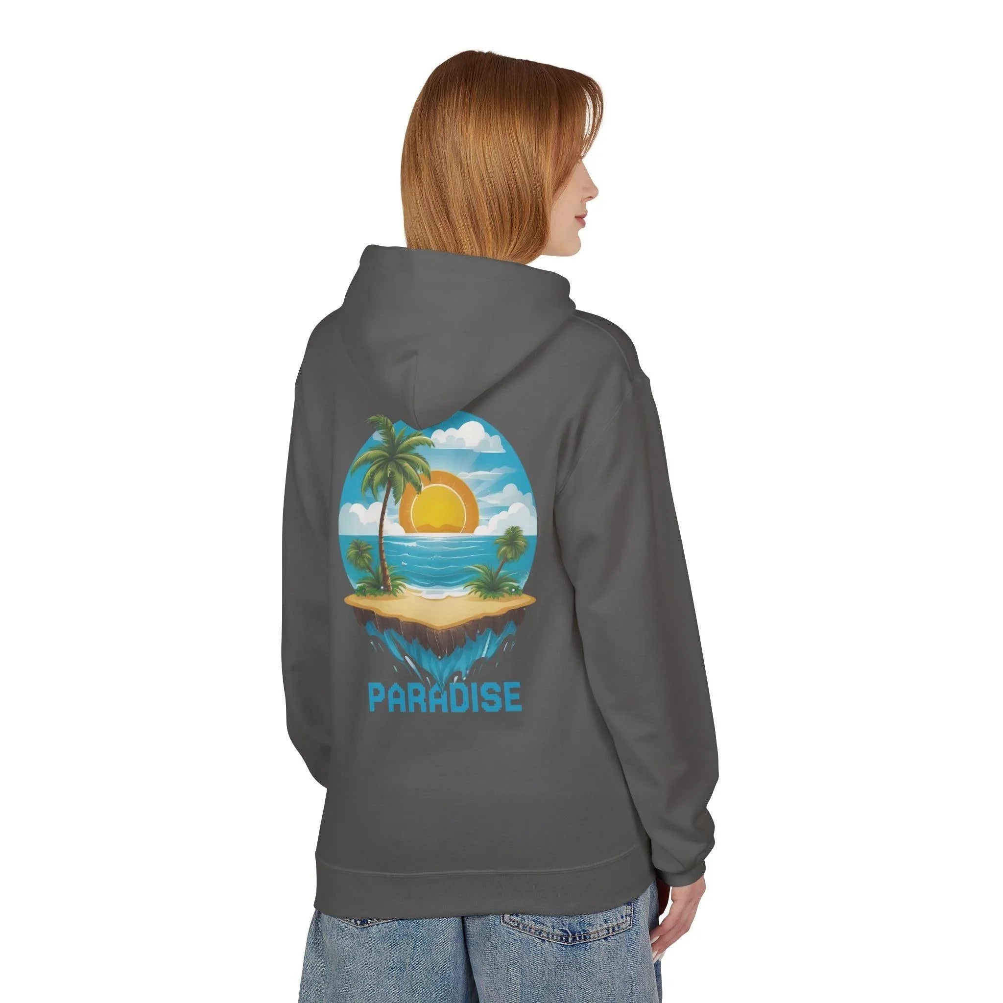 Cozy Paradise Fleece Hoodie for Ultimate Comfort and Style