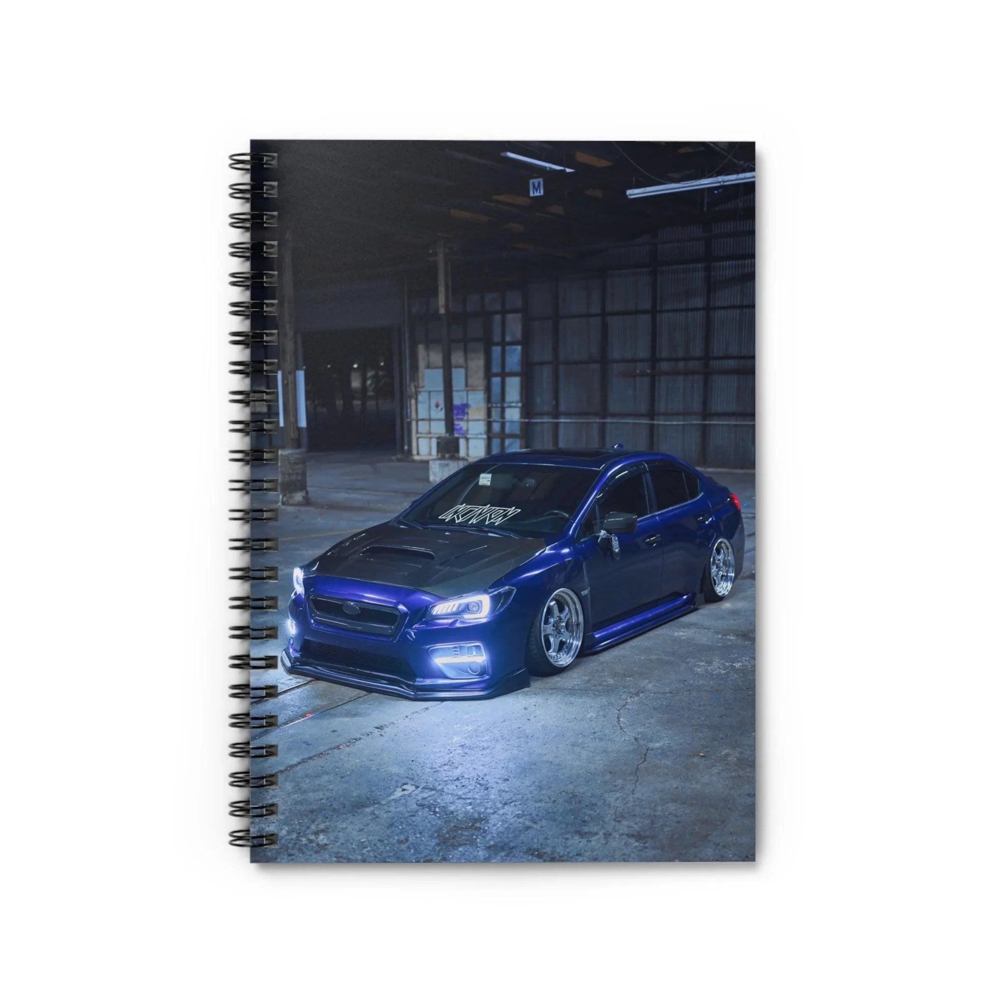 Subaru WRX Automotive Spiral Notebook #025 - Throttle Designs