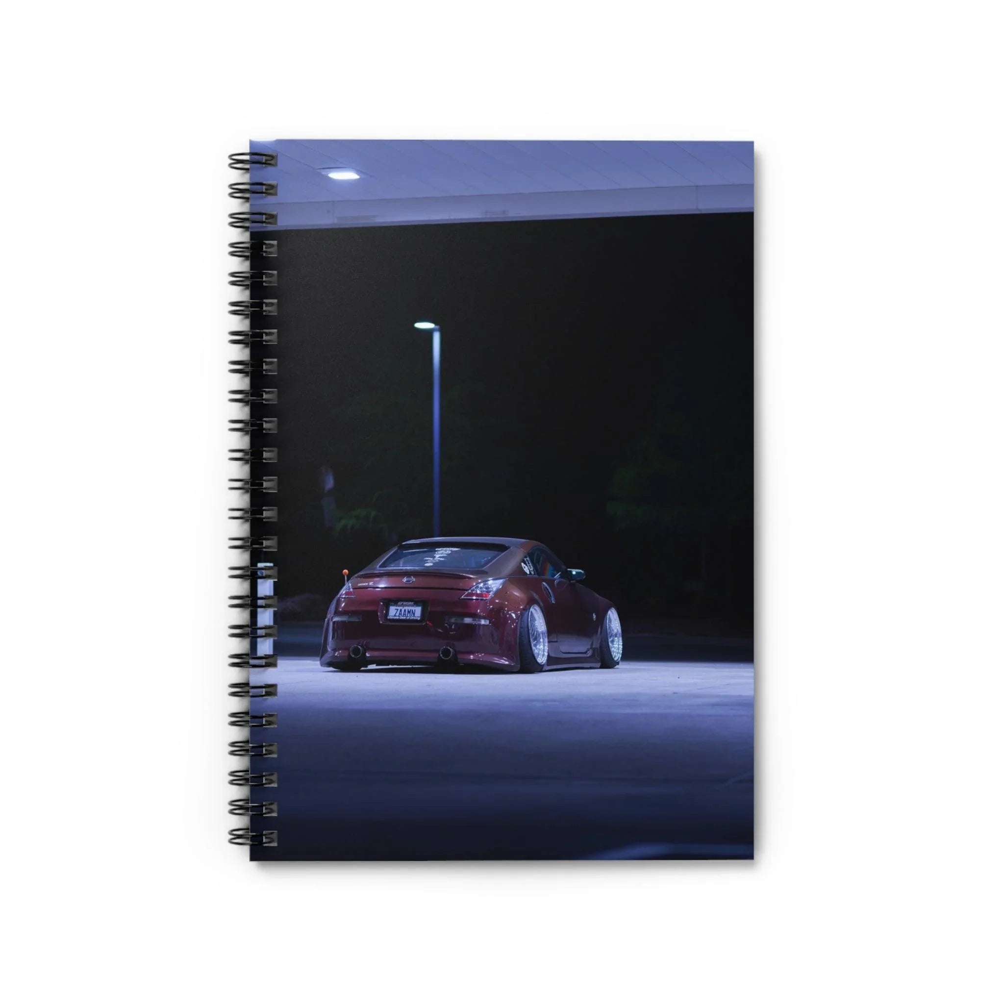 Nissan 350z Automotive Spiral Notebook #003 - Throttle Designs