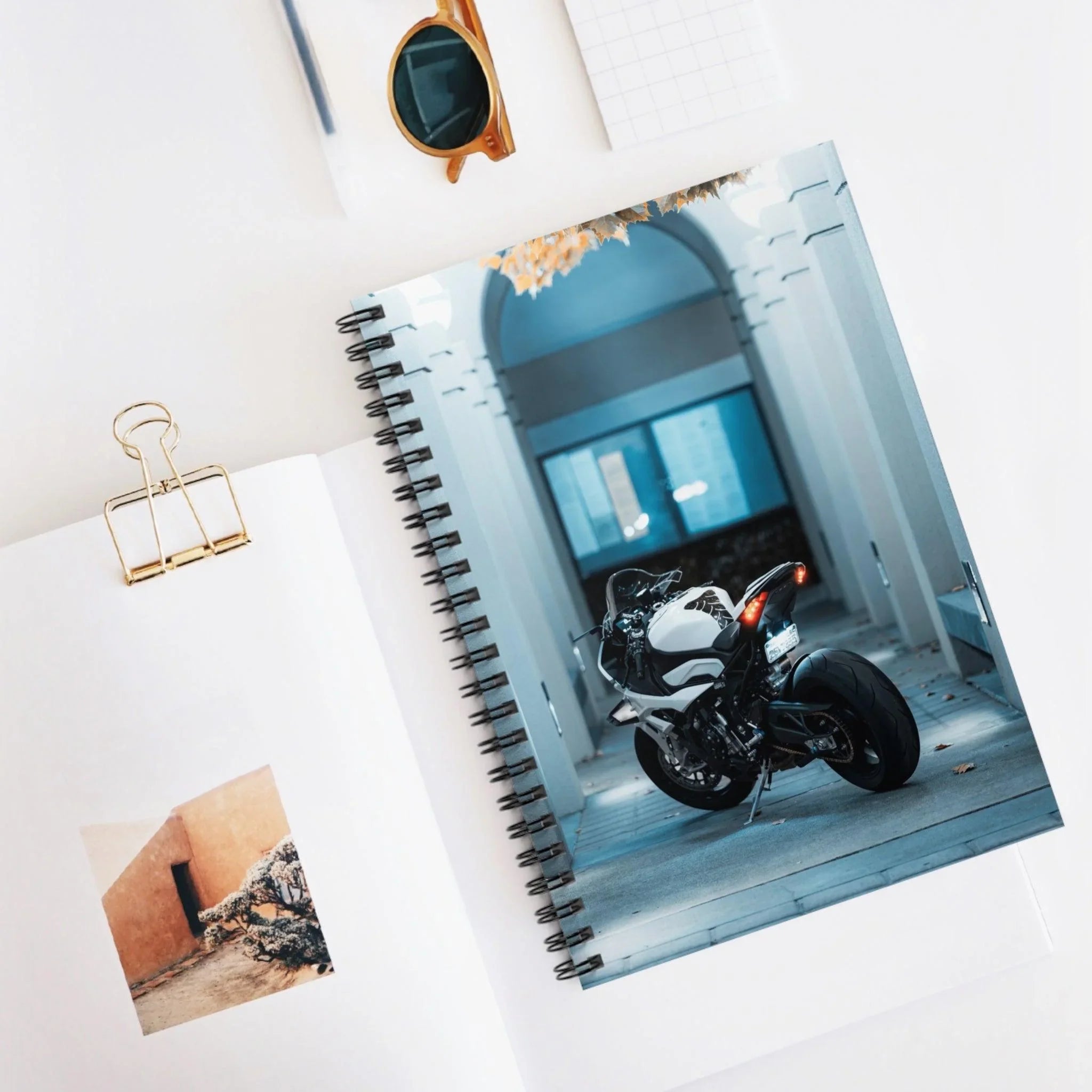 BMW S1000RR Motorcycle Spiral Notebook #079 - Throttle Designs