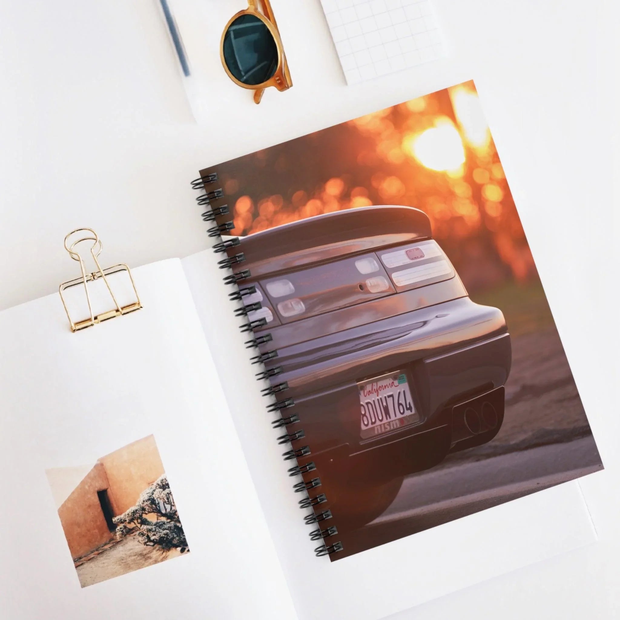Nissan 300zx Automotive Spiral Notebook #002 - Throttle Designs