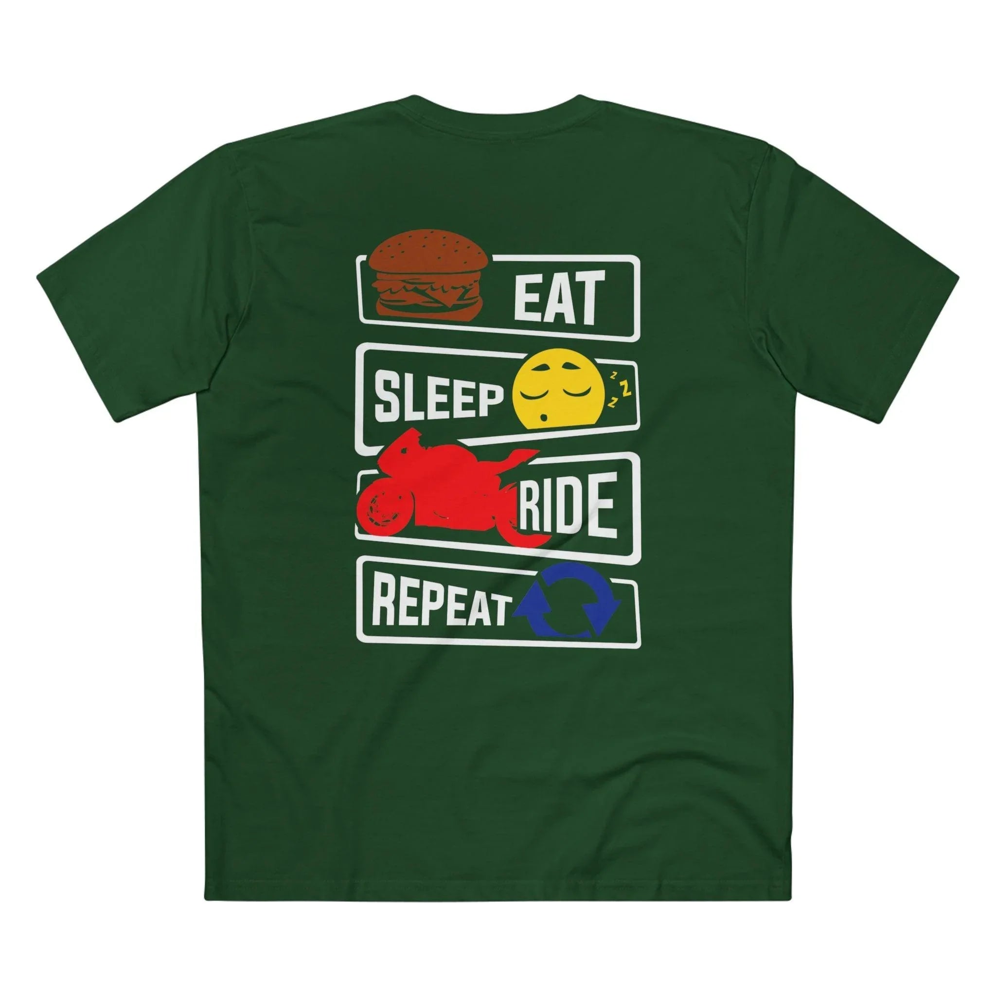 Throttle Designs Premium "Eat, Sleep, Ride, Repeat" T-Shirt