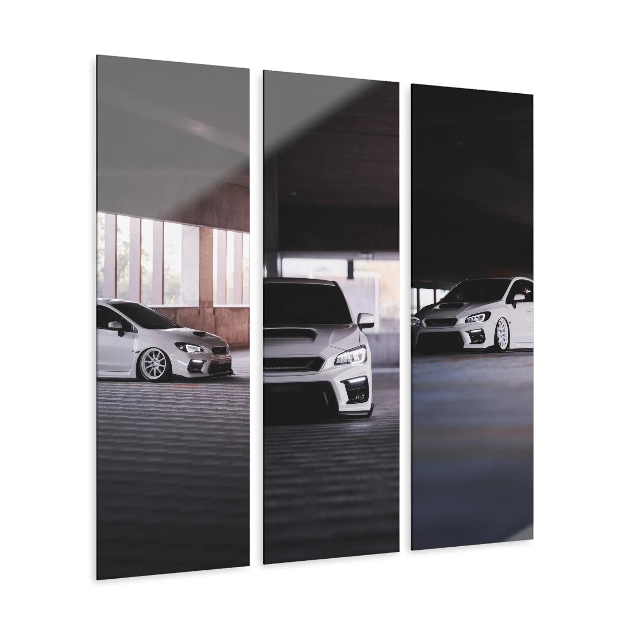 Subaru WRX 3-Piece Acrylic Wall Art #003 for Enthusiasts