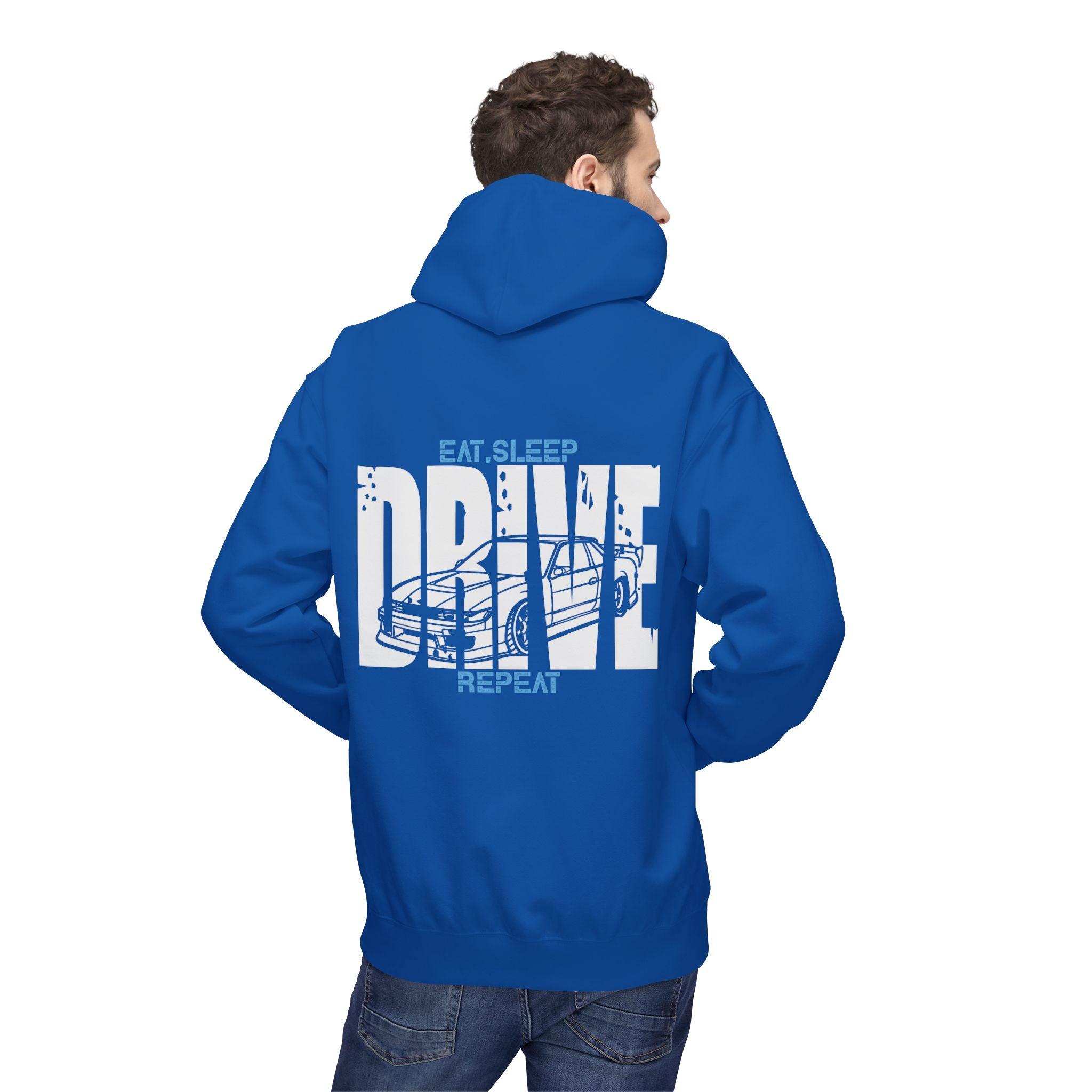 Nissan 240sx S13 Silvia DRIVE Fleece Hoodie - Ultimate Comfort & Style
